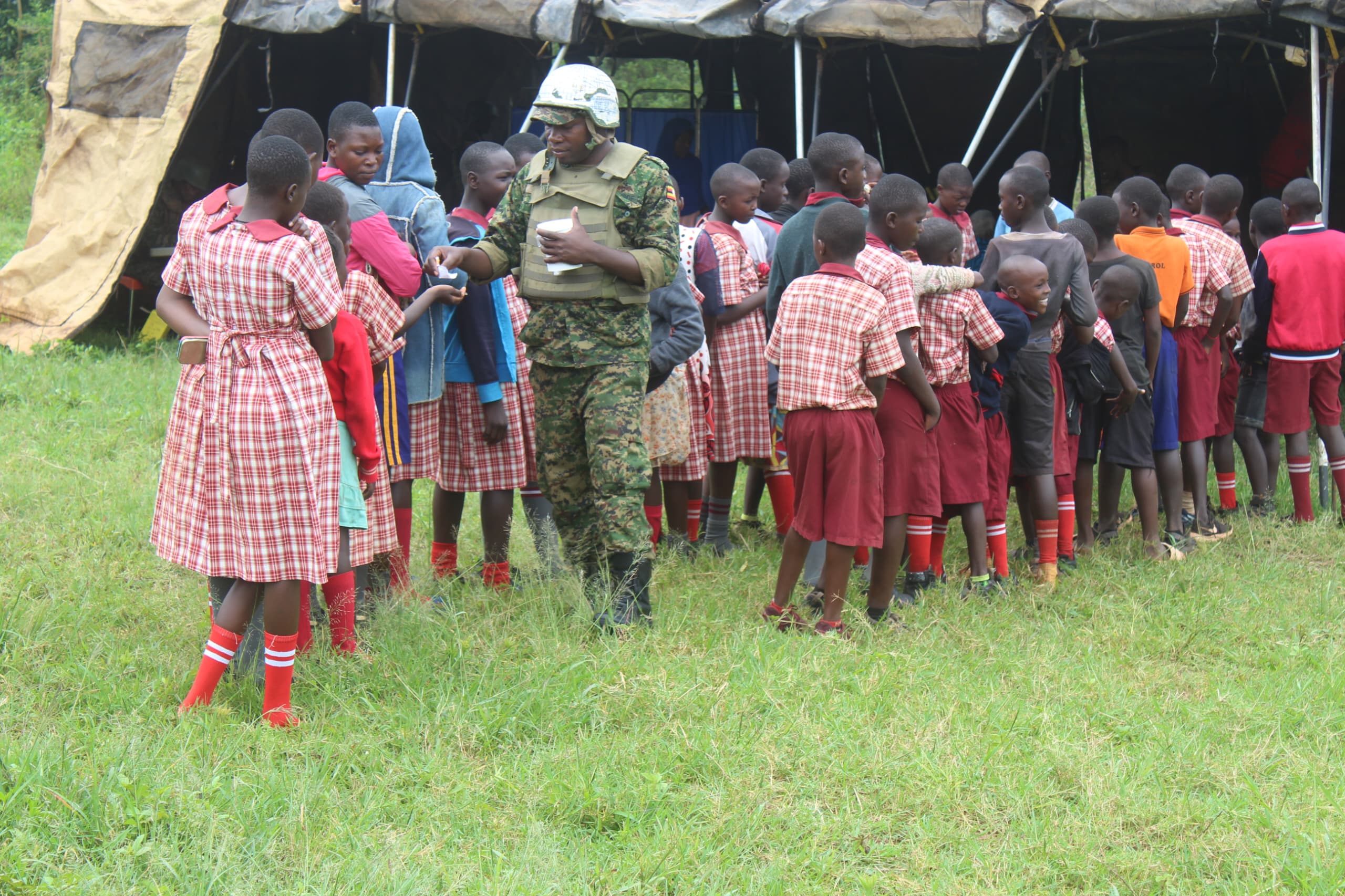 UPDF Offers Free Medical Services to Nakaseke Residents