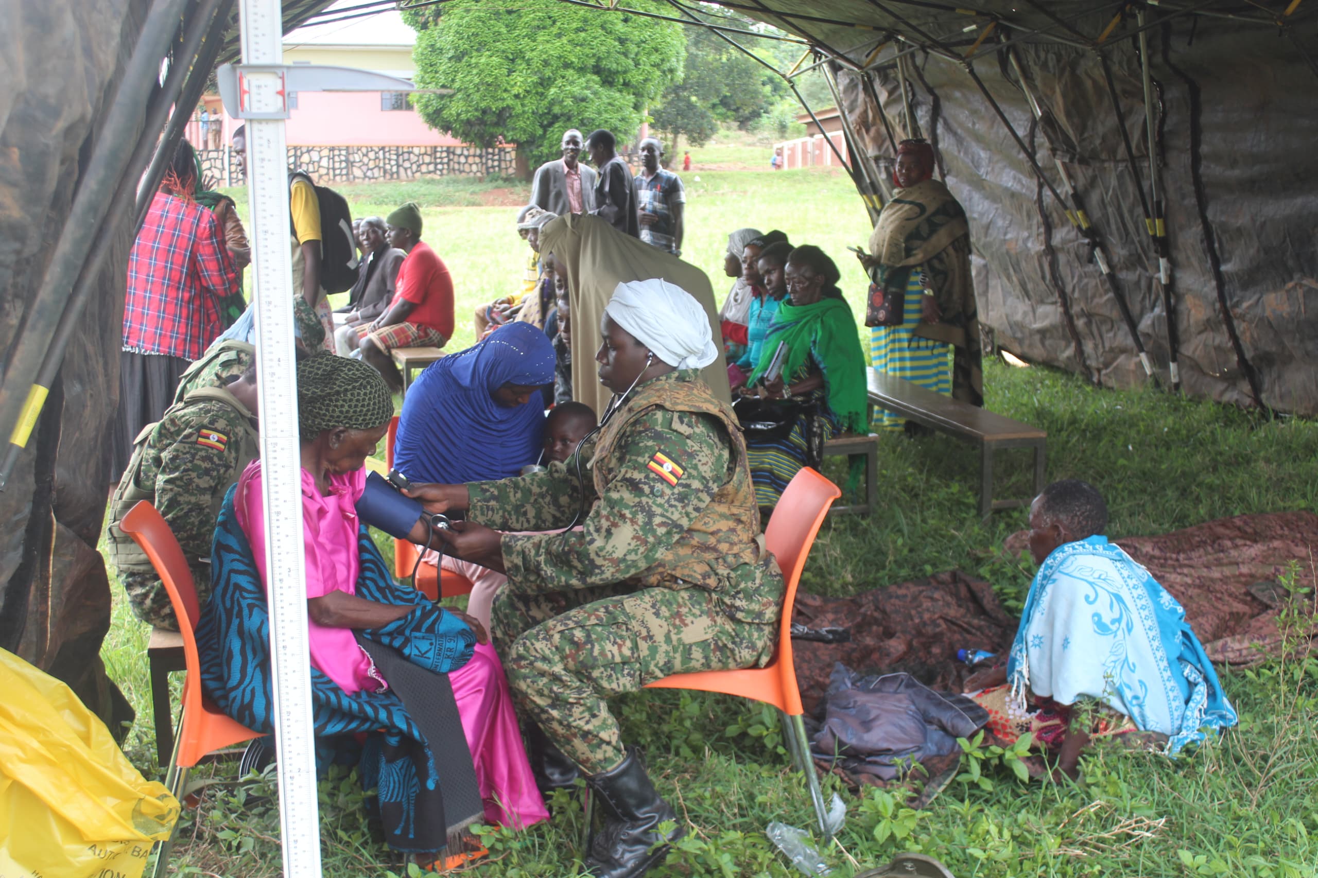 UPDF Offers Free Medical Services to Nakaseke Residents
