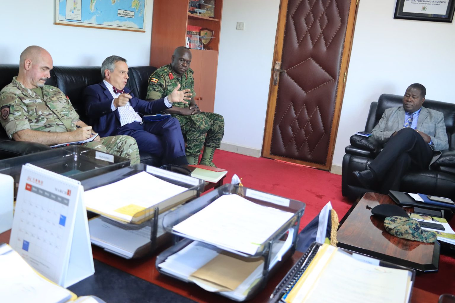 Uganda, Belgium Strengthen Defence Cooperation