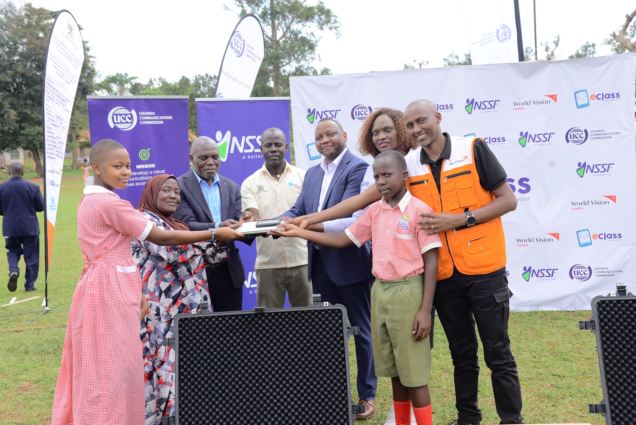 NSSF, UCC, and World Vision Unveil Digital Classrooms in Rural Schools