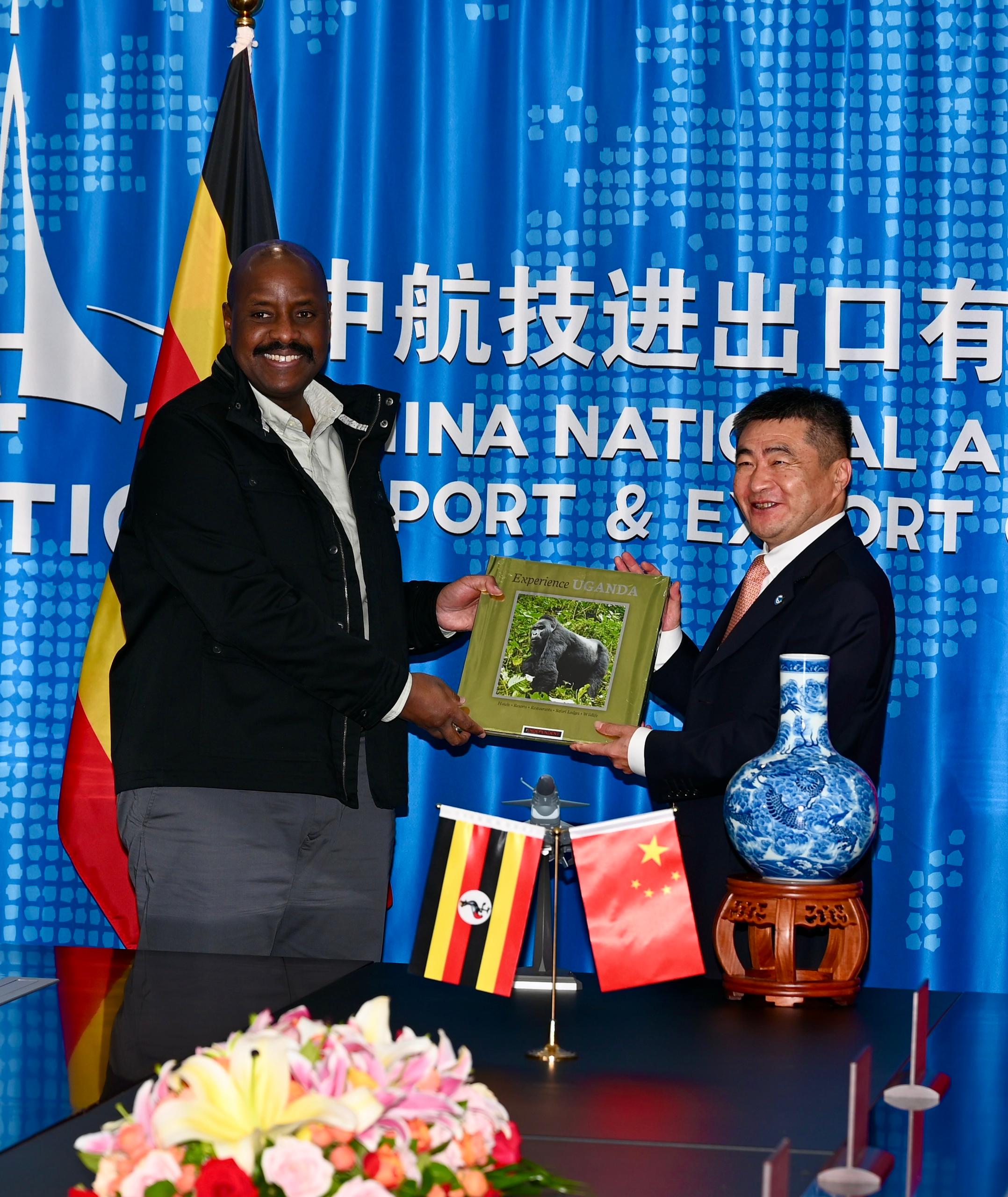 The CDF was taken on a guided tour of the cutting-edge technology in various aviation equipment by the Vice President of the facility. 