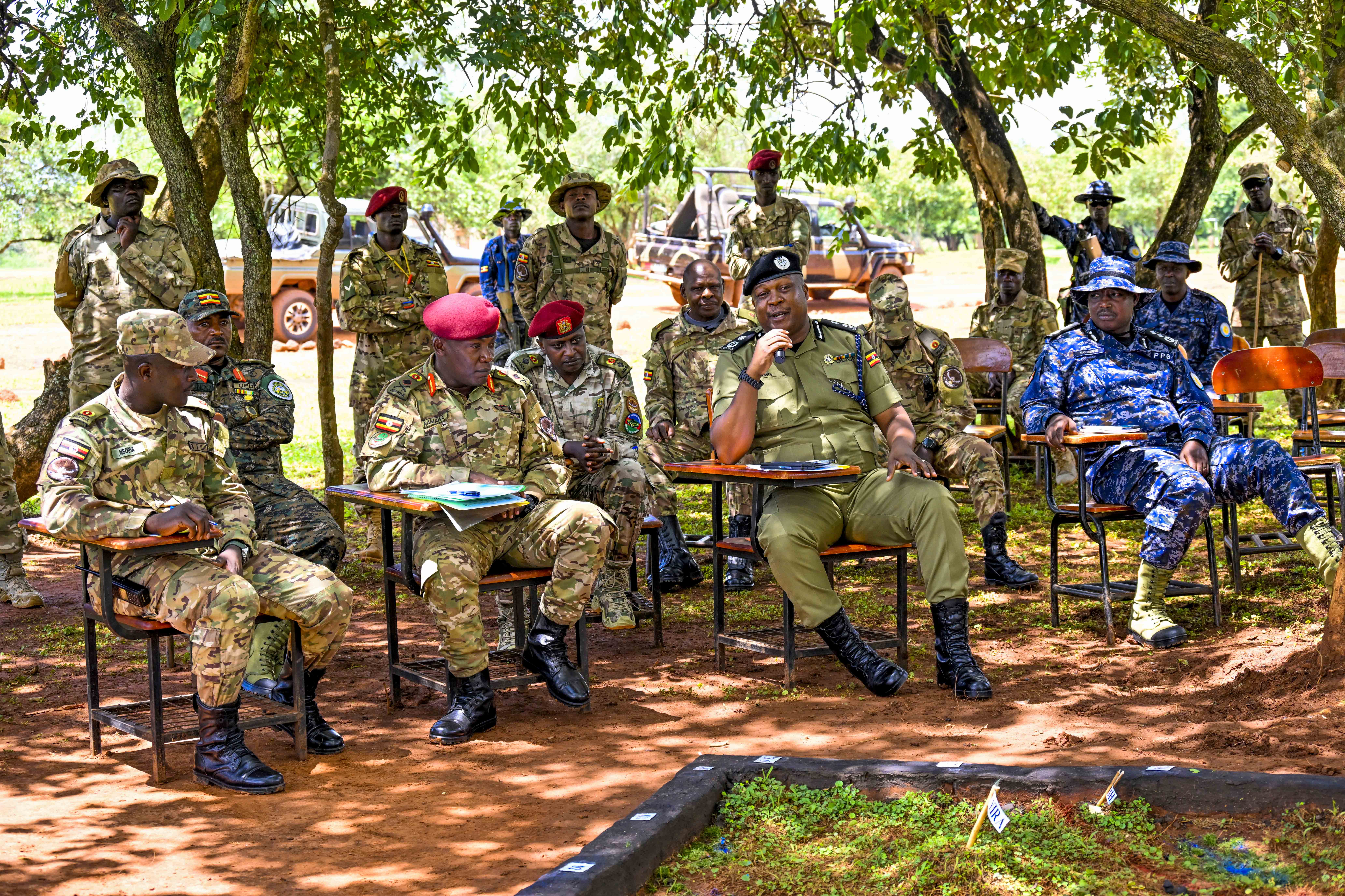 A total of 57 Police Presidential Guard officers have undergone an induction course. 