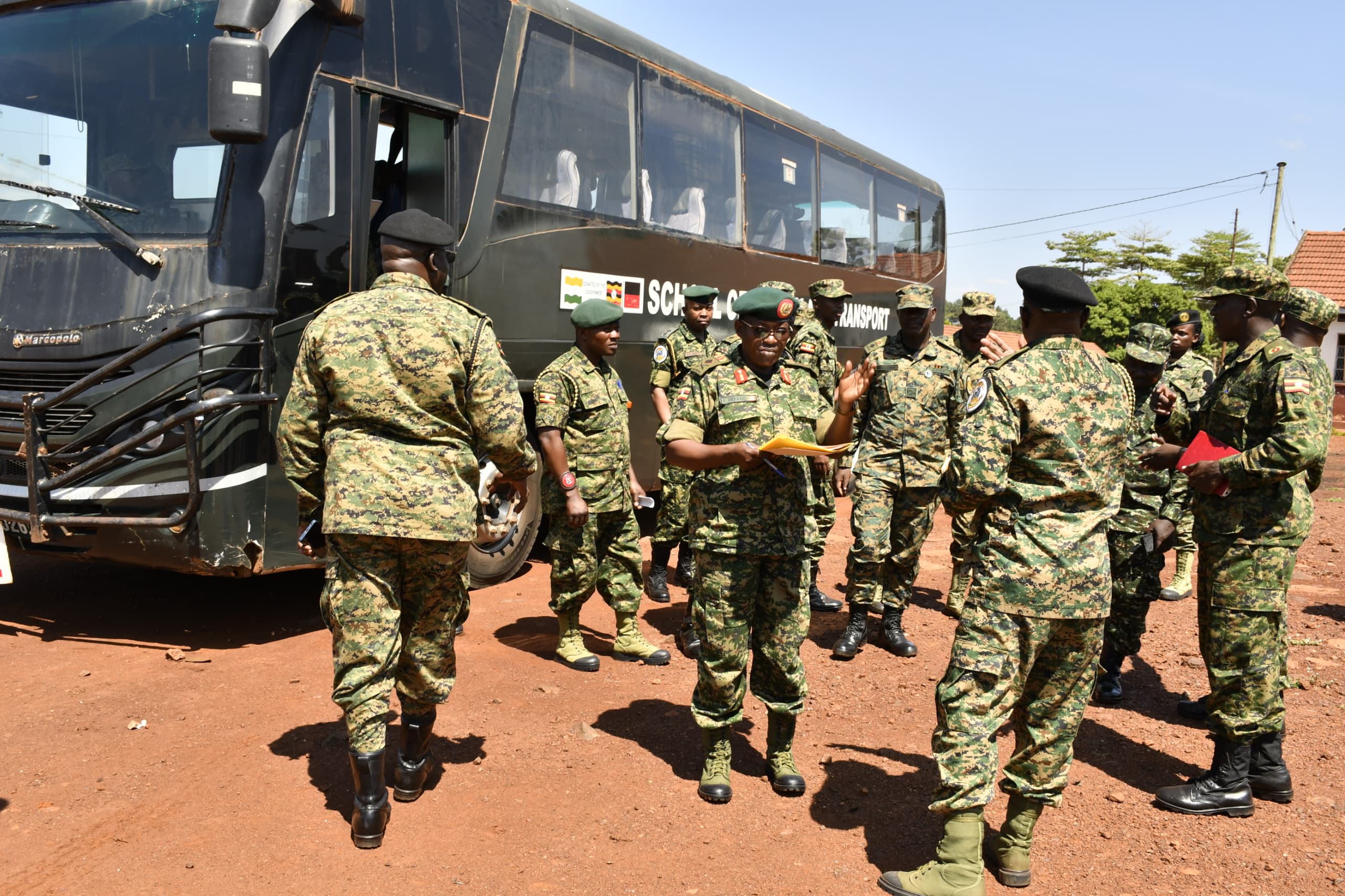 UPDF Trains 61 Soldiers in Logistics, Bus Driving to Enhance Efficiency