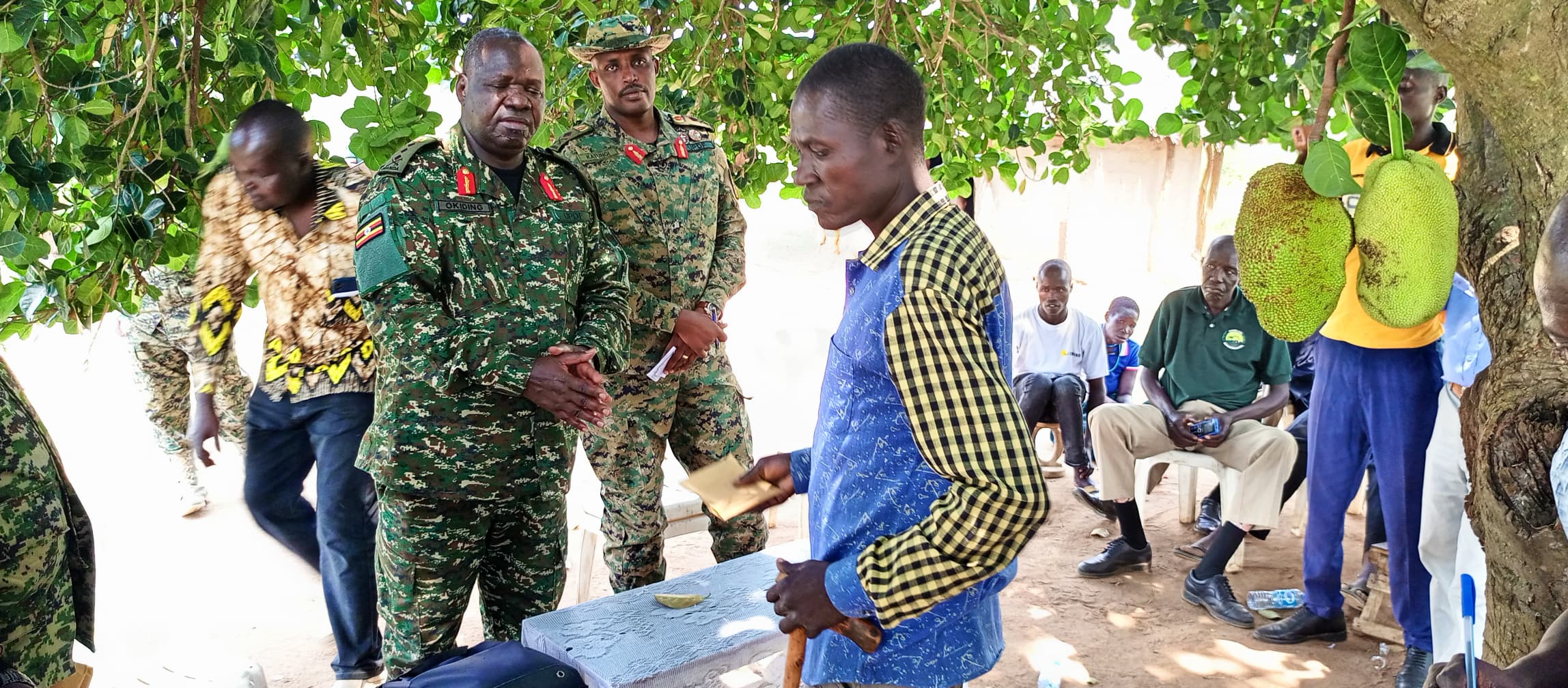 Chief of Defence Forces Extends Compassionate Support To Agago Shooting Victims’ Families