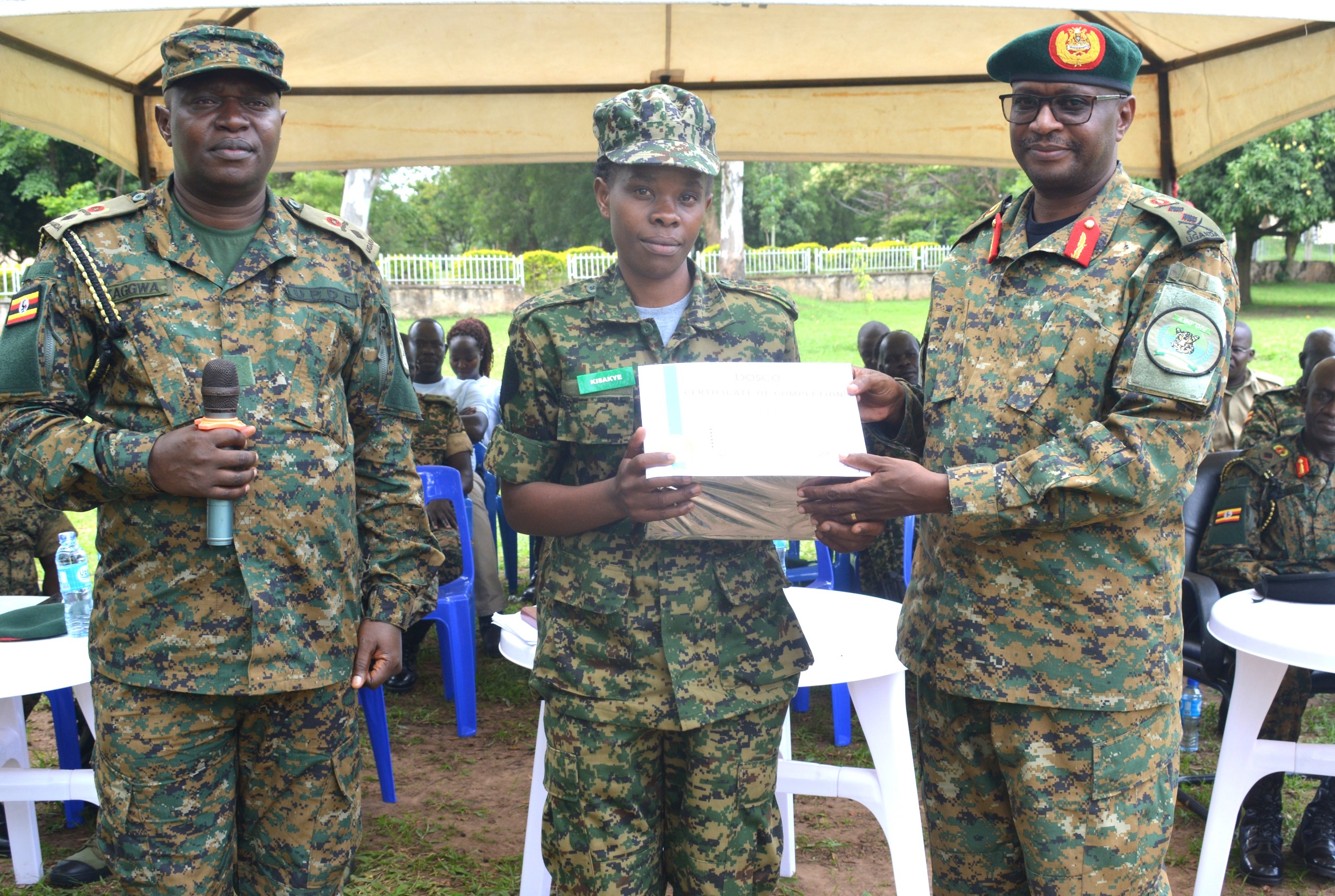 Discipline Must Match Skill, Says Gen Busizoori at Soldiers' Pass-Out