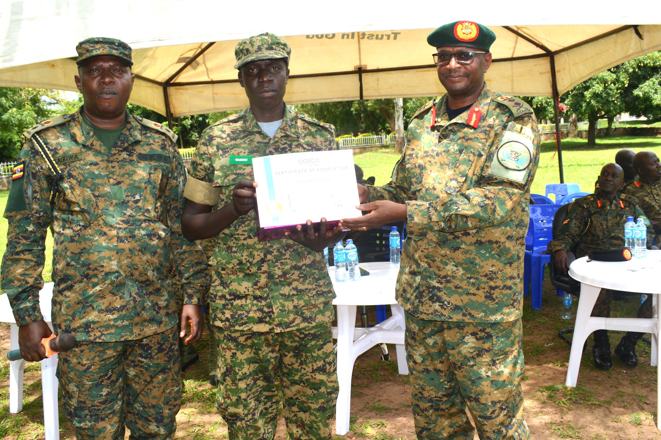 Discipline Must Match Skill, Says Gen Busizoori at Soldiers' Pass-Out
