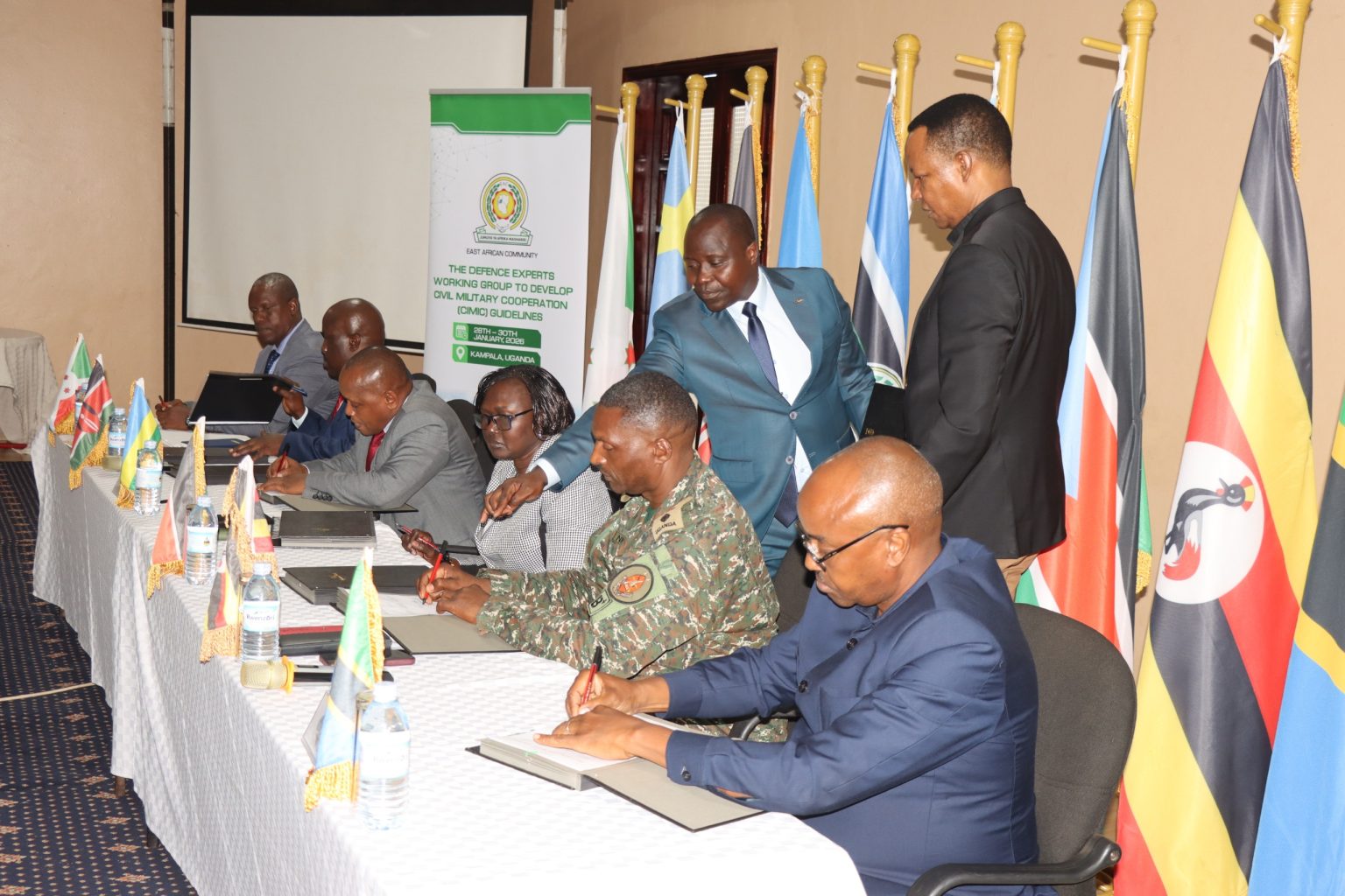 EAC Defense Officials Set New Standards for Civil Military Cooperation