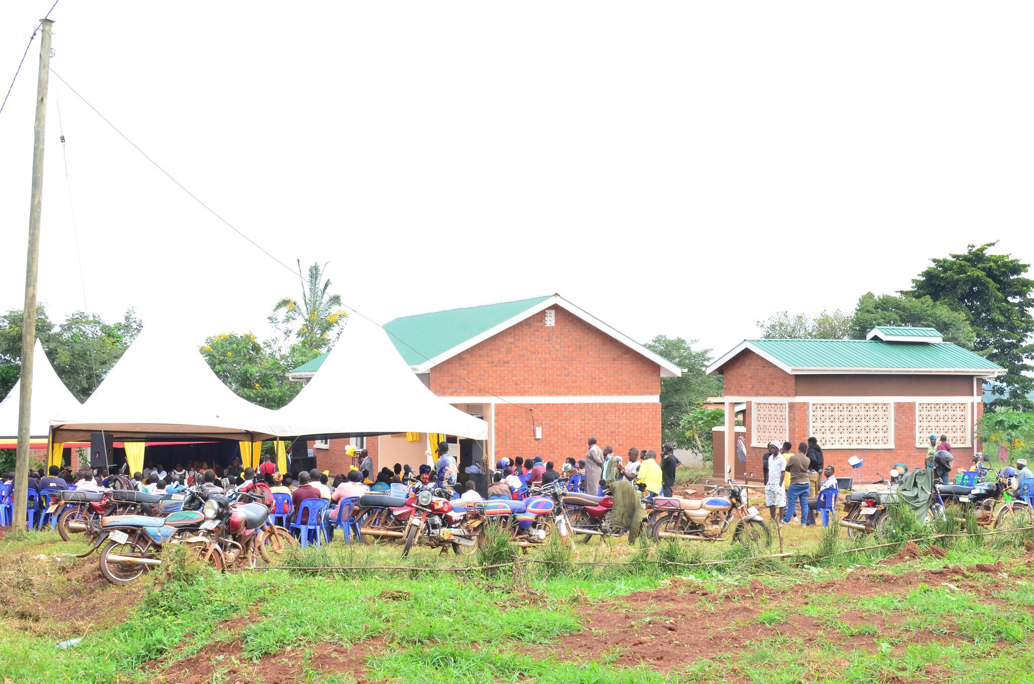 Government Builds Homes for Civilian Veterans in Nakaseke