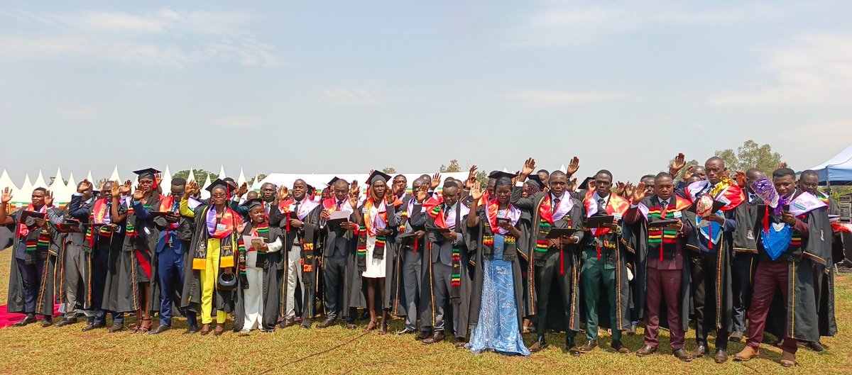 Gulu University Graduates 