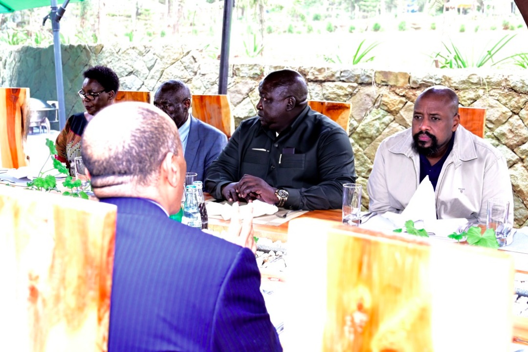 Gen Kainerugaba thanked his hosts for a warm reception 