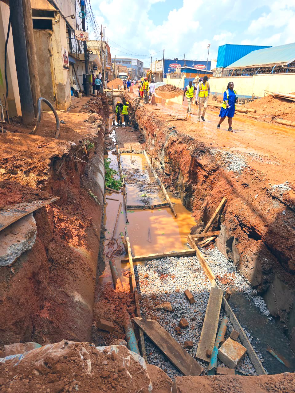 KCCA Tells Road Builders to Seal Manholes, Clear Debris and Bury Cables