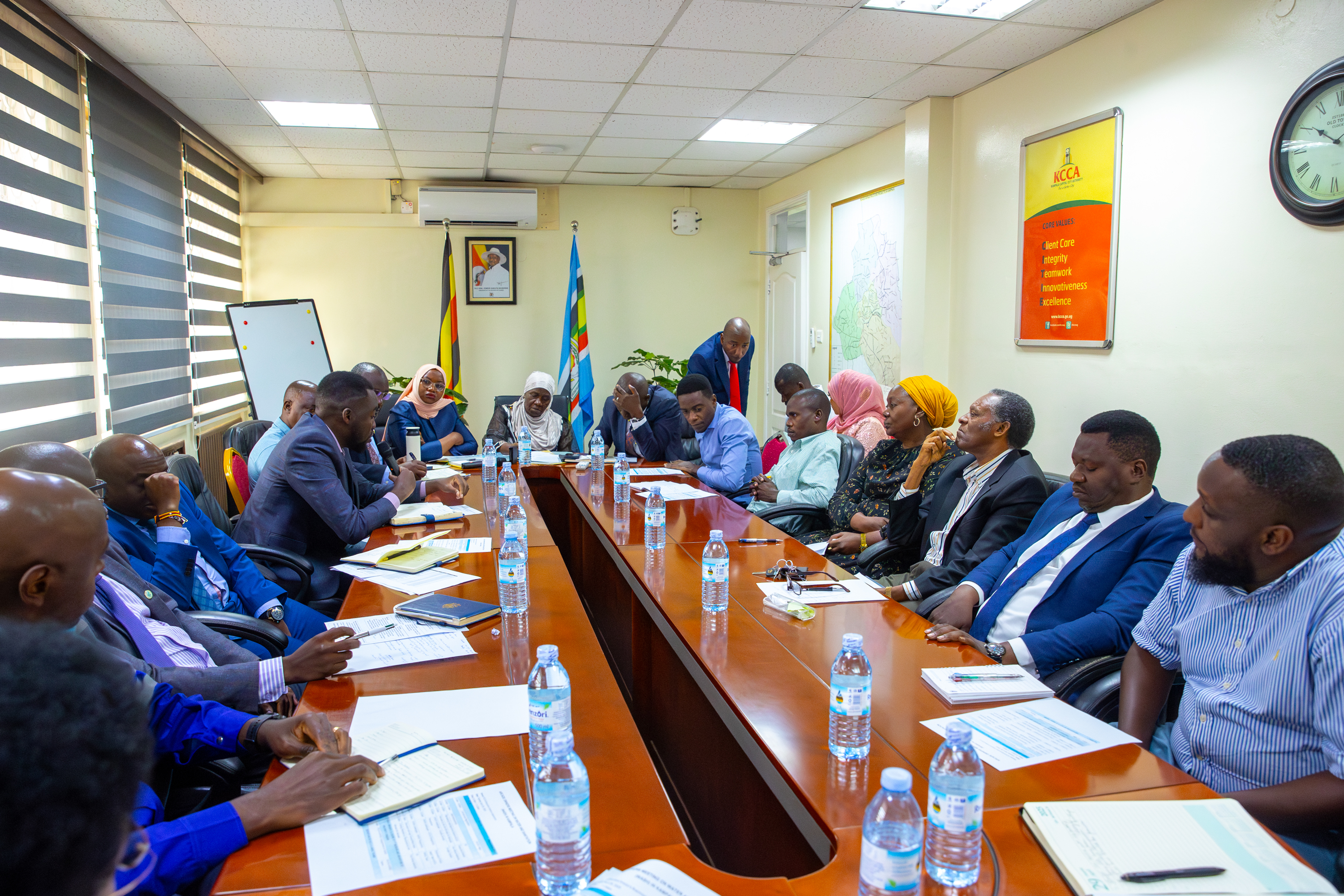 Kampala Arcade Owners Urged to Improve Sanitation, Connect to Sewer System