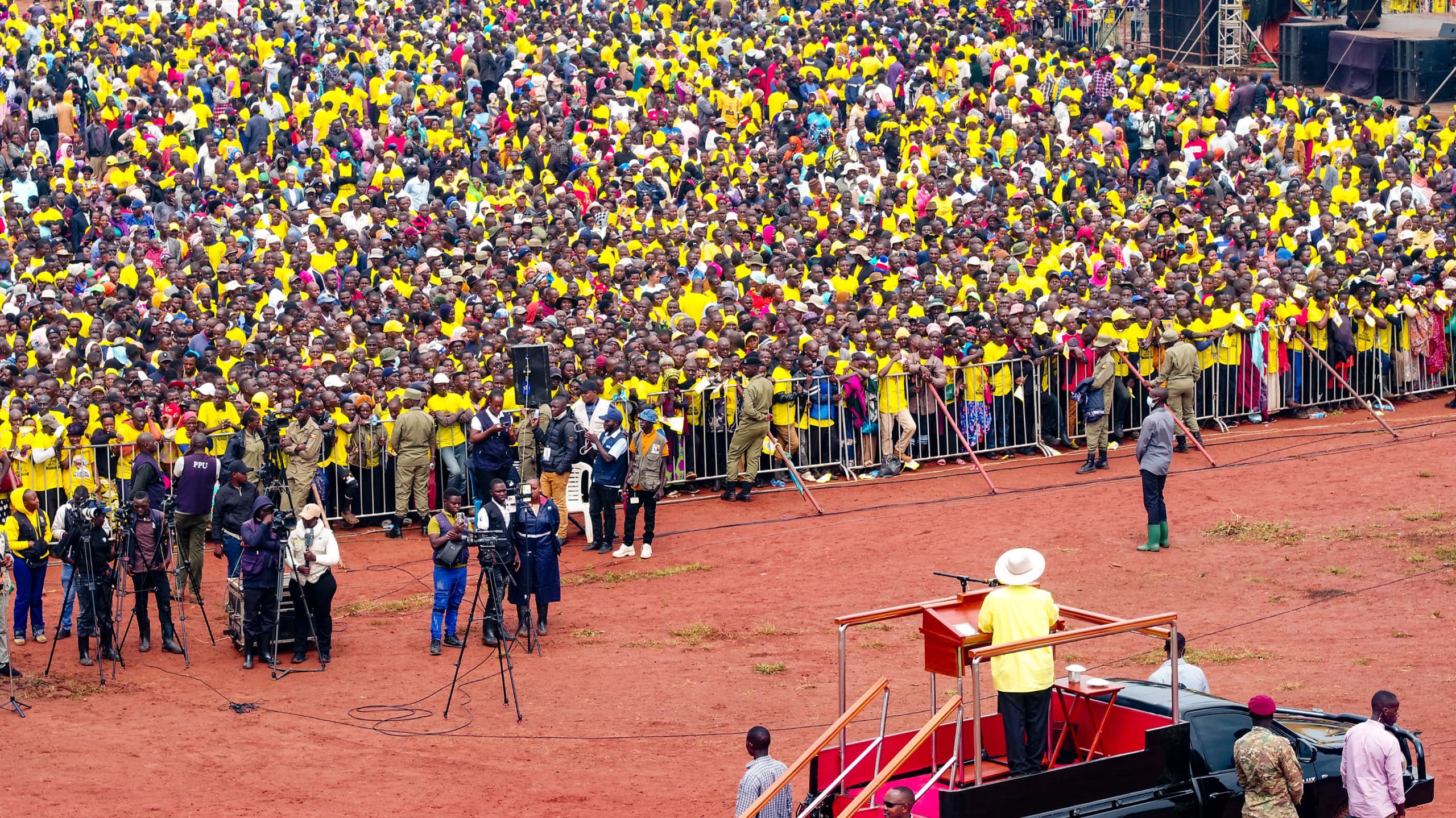 Museveni Rallies Kyankwanzi Residents to Embrace Wealth Creation