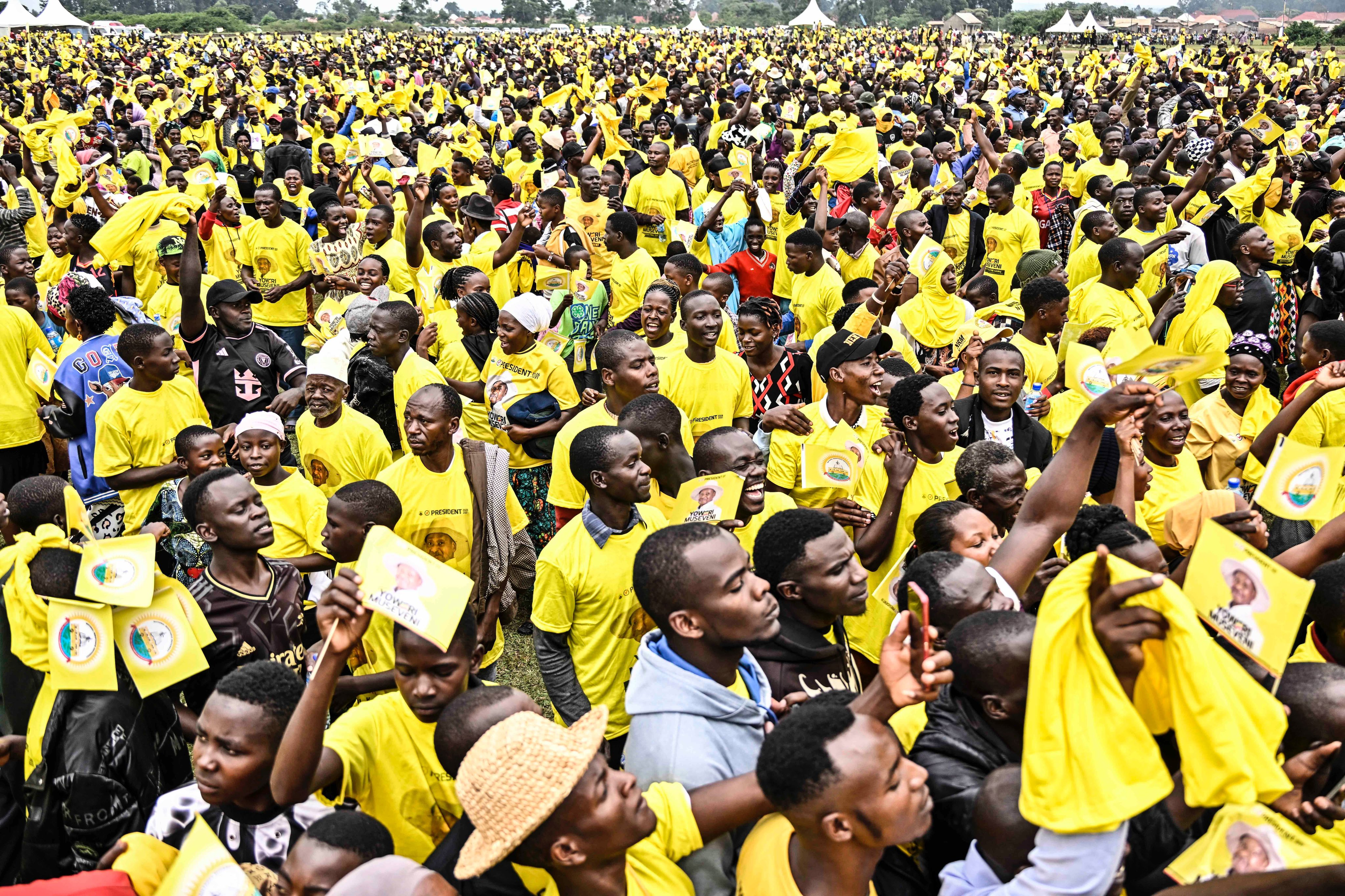 Leverage Peace for Development, Museveni Tells Kalungu Residents