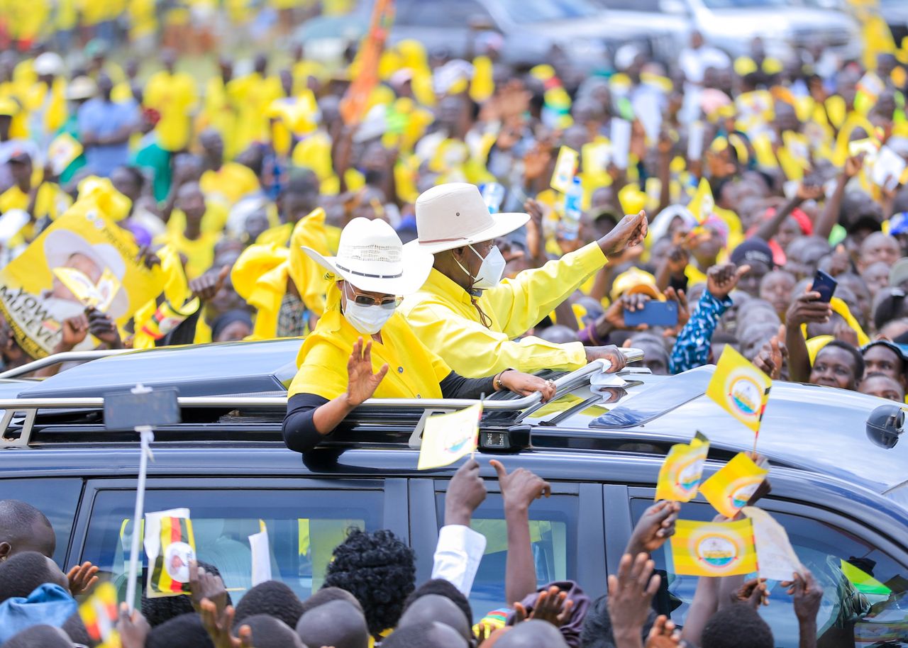 Maama Janet Urges Youth to Safeguard Peace as Museveni Rallies Support in Nebbi