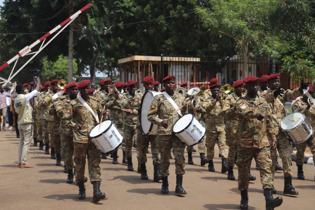 Museveni Applauded as Over 50 SFC Officers Retire With Honor