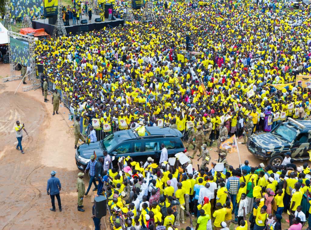 Museveni Assures Obongi District of Power Connection as NRM Pushes for 2026 Victory