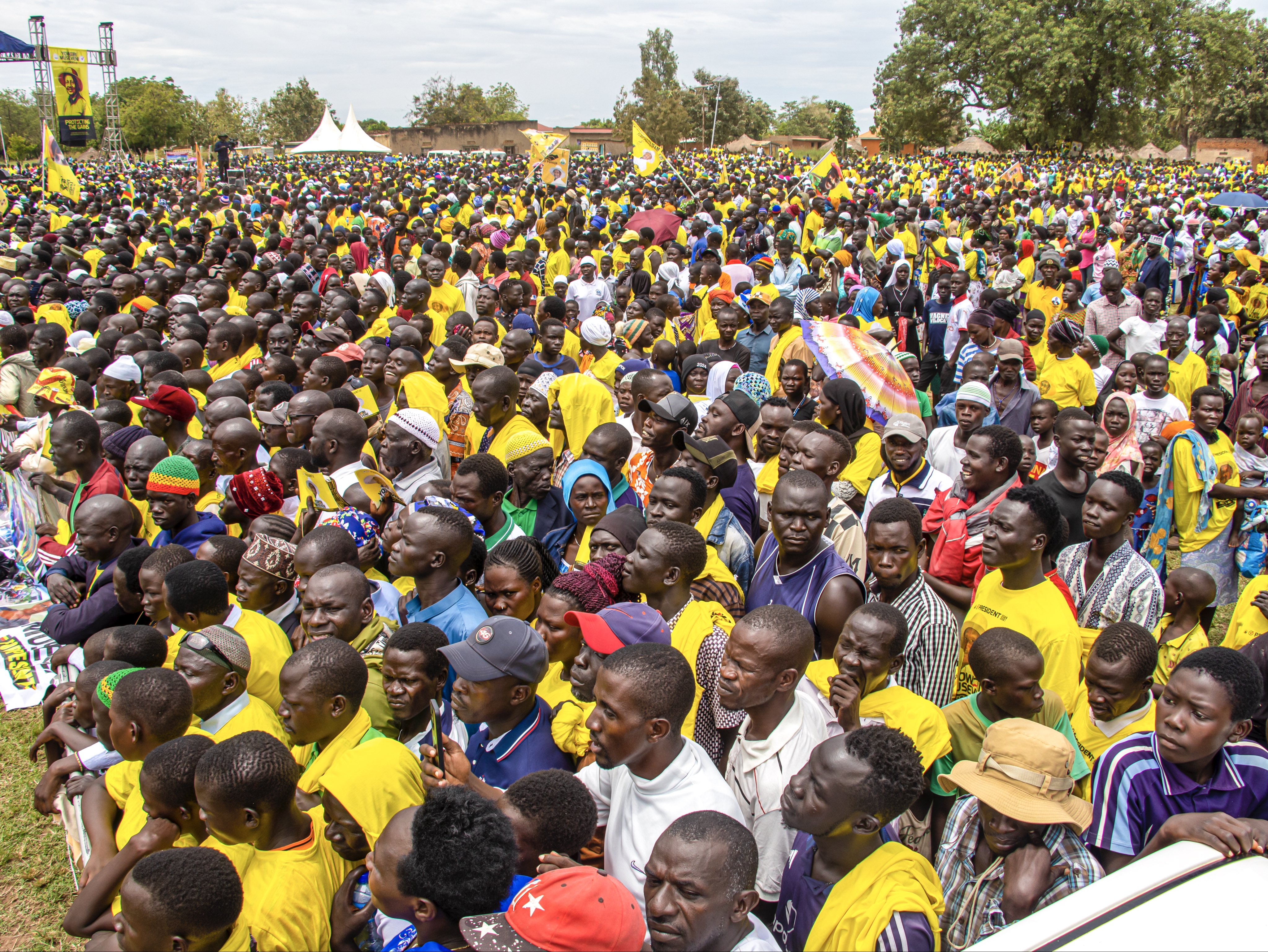 Museveni Assures Obongi District of Power Connection as NRM Pushes for 2026 Victory