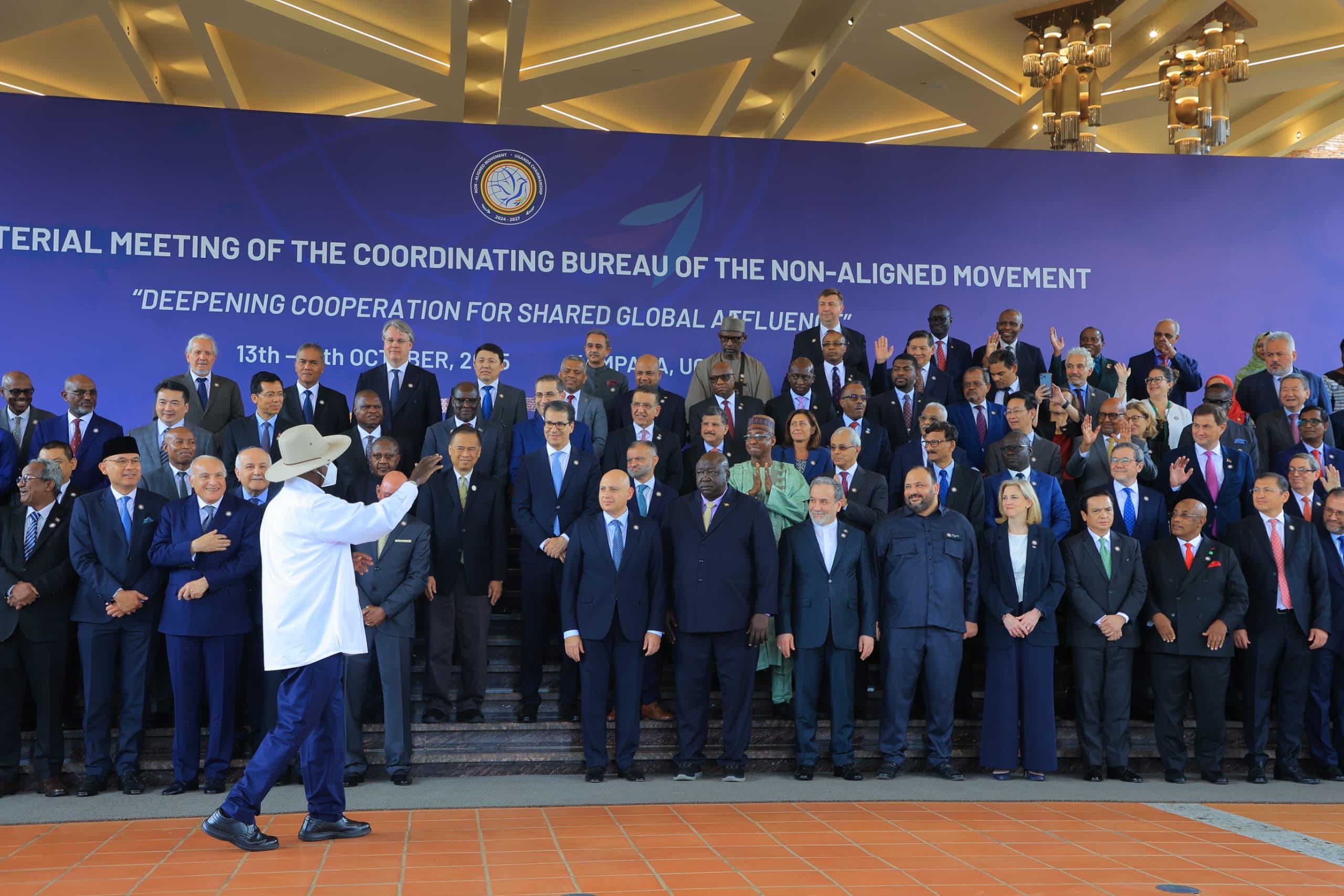 Museveni Urges Global Cooperation for Shared Prosperity at NAM Ministerial Meeting