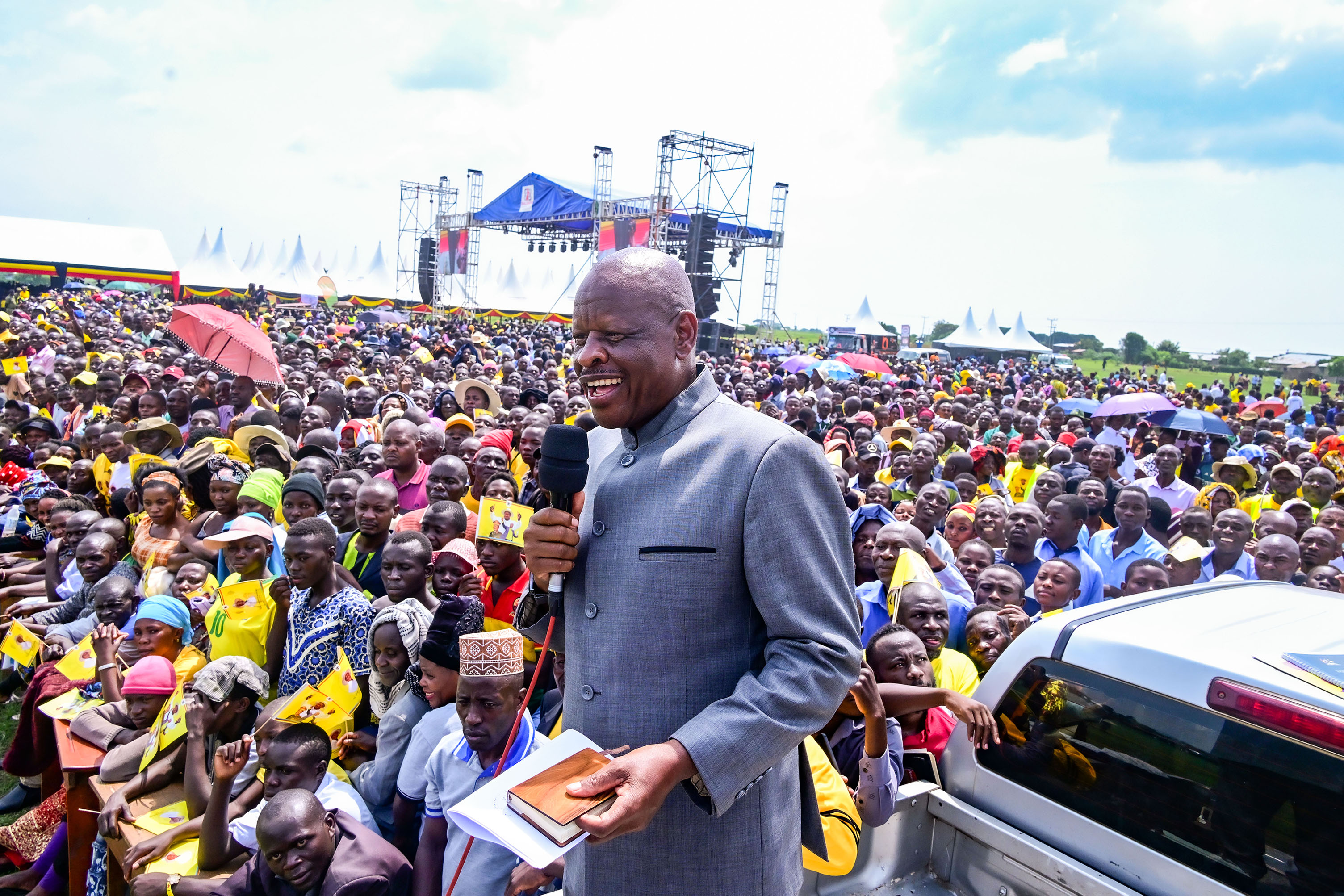 Museveni Calls on Kasese Residents to Prioritize Income Growth and Unity for Economic Development 