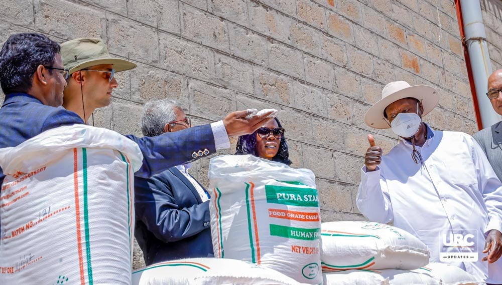 Museveni Commissions Cassava Factory in Nakasongola to Boost Rural Incomes