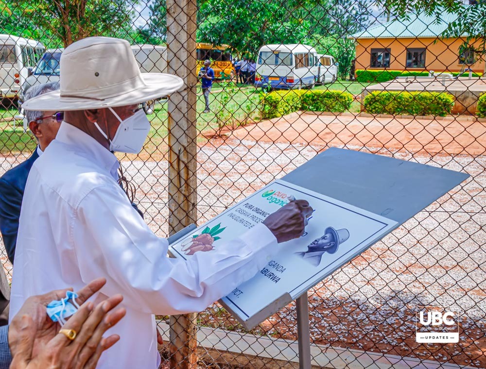 Museveni Commissions Cassava Factory in Nakasongola to Boost Rural Incomes