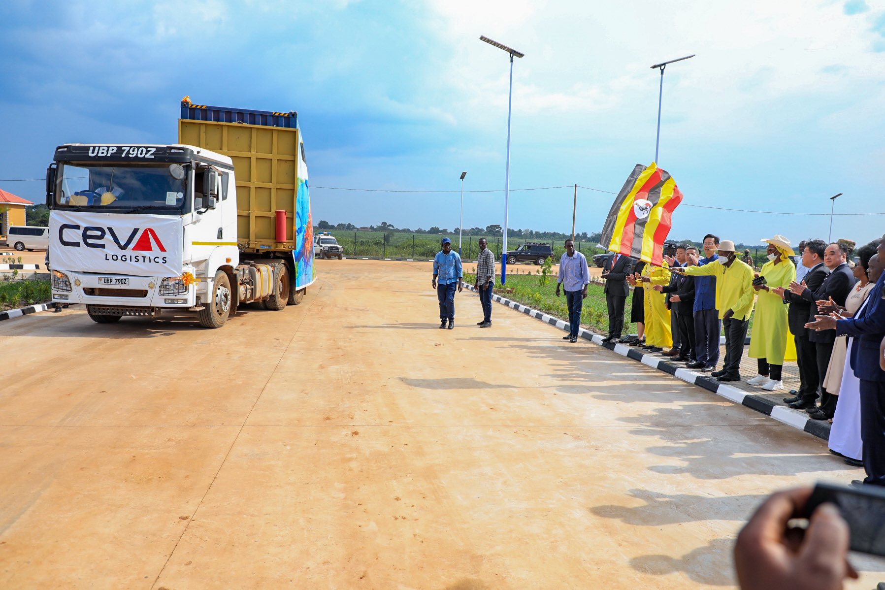 Museveni Opens Starch Manufacturing Factory in Kamuli District, Flags Off Uganda’s First Chili Export to China
