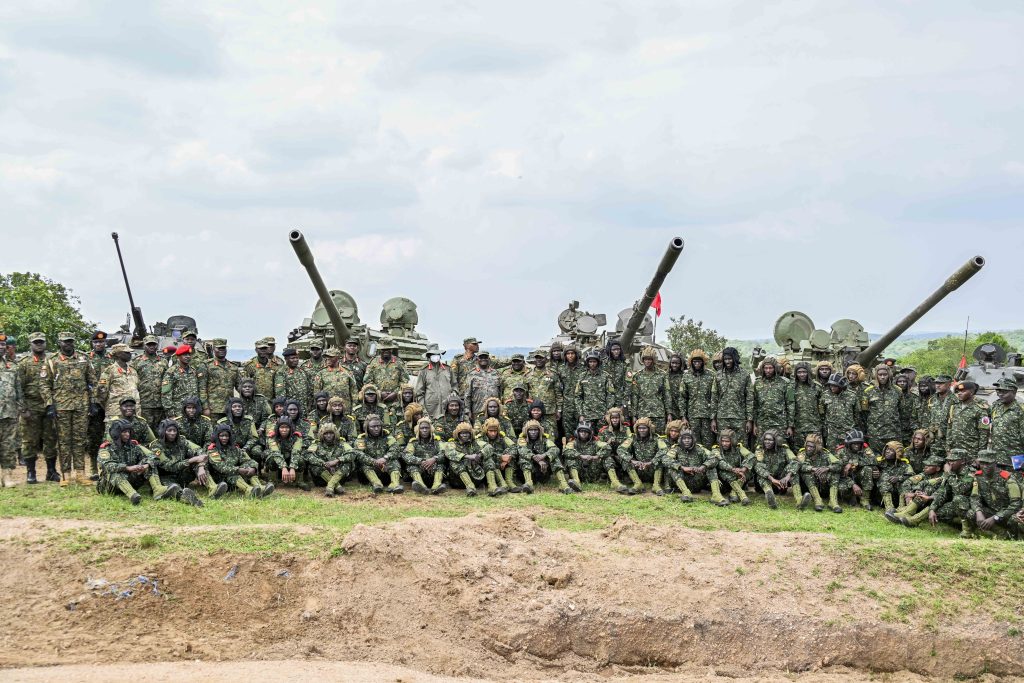 Museveni Commissions Over 400 UPDF Officers Trained in Advanced Armor Warfare