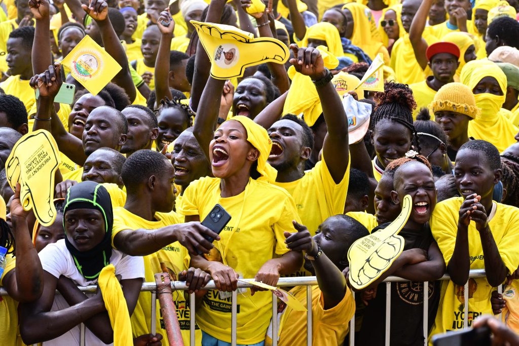 Museveni Defends NRM Record, Points to Factories and Jobs at Rally in Nakawa Division