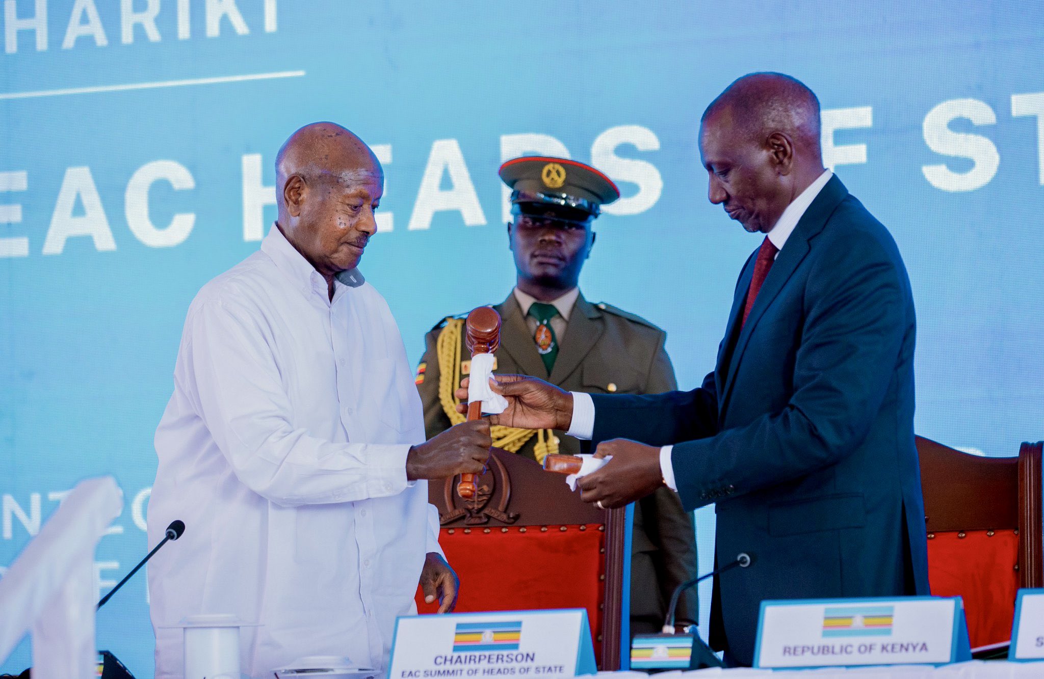 Museveni Elected East African Community Summit Chairperson