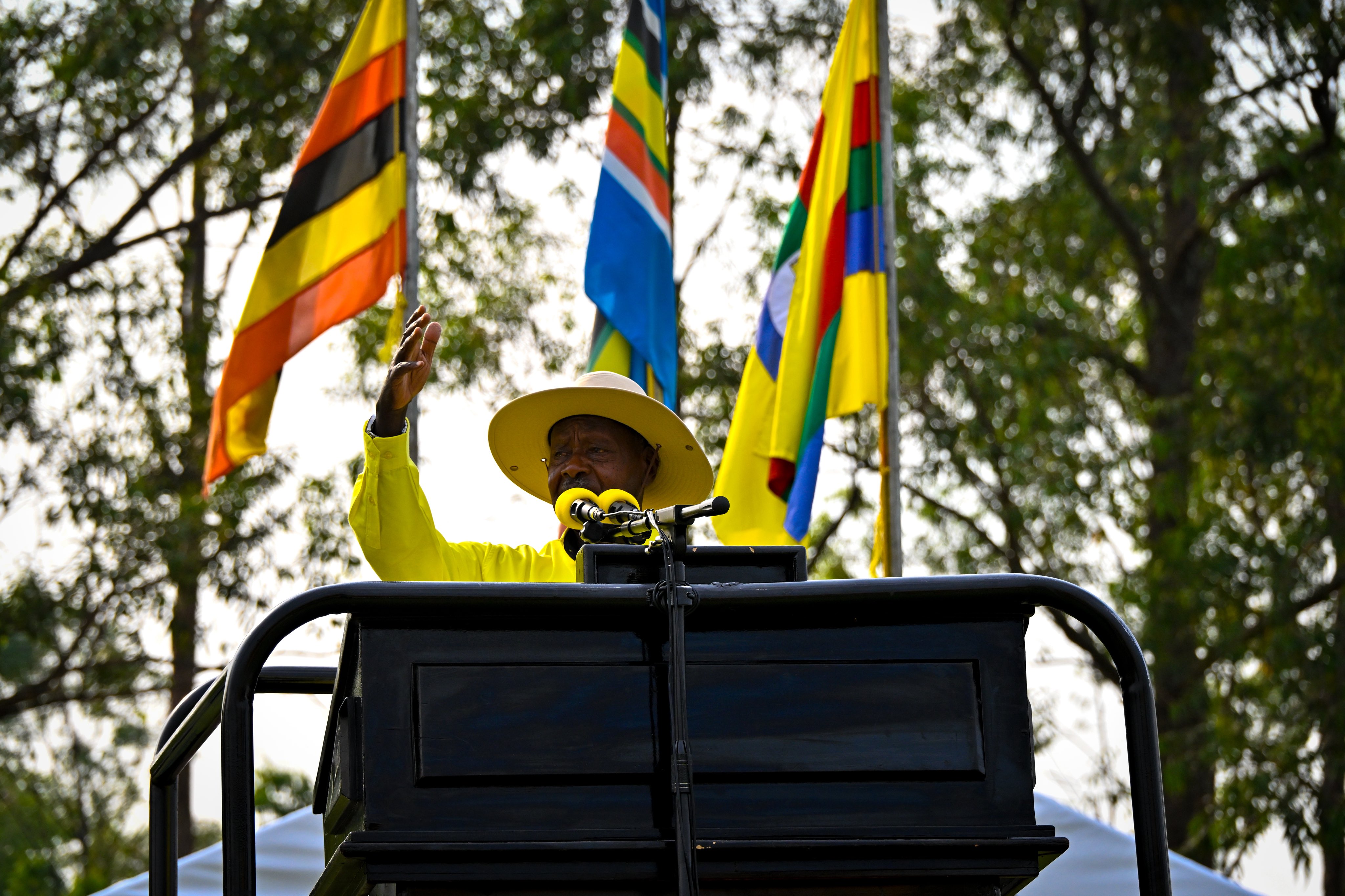 Museveni Ends Ankole Campaign with Pledge on Roads, PDM Delivery