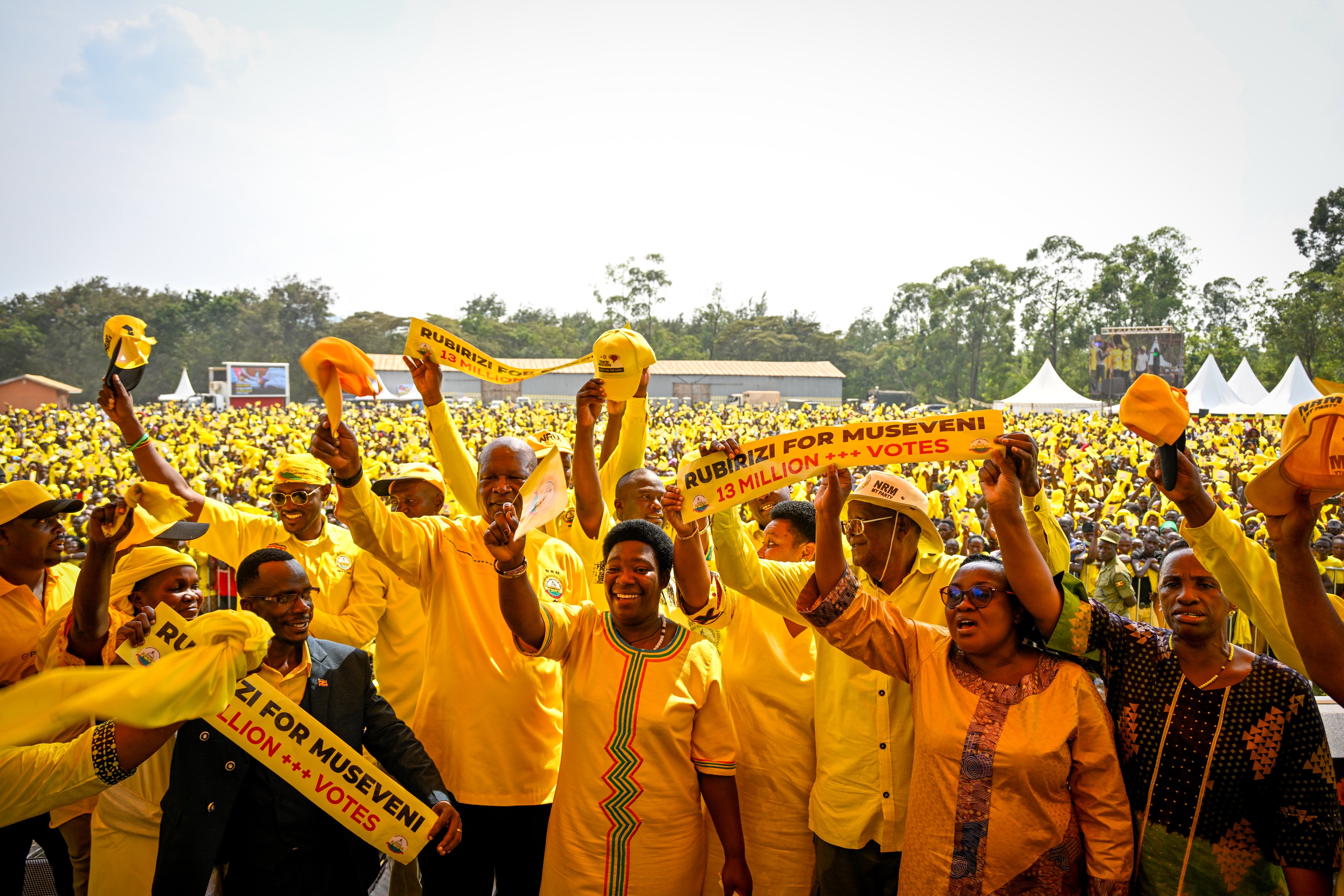 Museveni Ends Ankole Campaign with Pledge on Roads, PDM Delivery