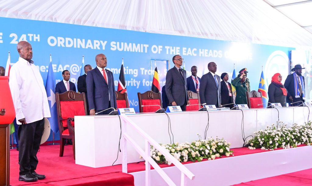 Museveni Hailed for Leadership in EAC Integration at Arusha Summit