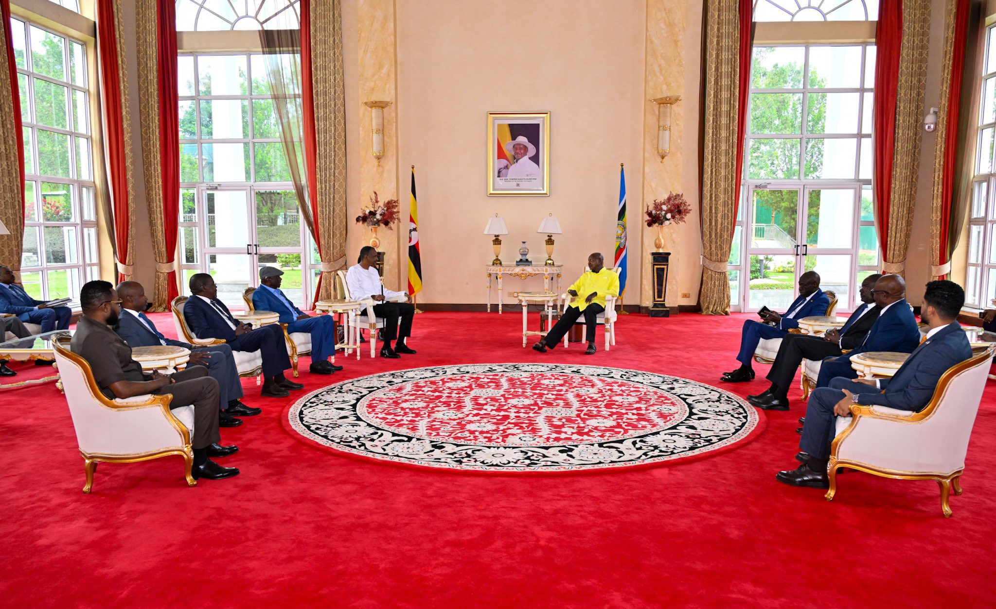 Museveni Hosts RSF Chief Gen. Dagalo, Calls for Dialogue to End Sudan Conflict
