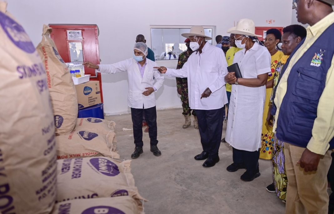 Museveni Launches BENNI Foods to Boost Dairy Industry