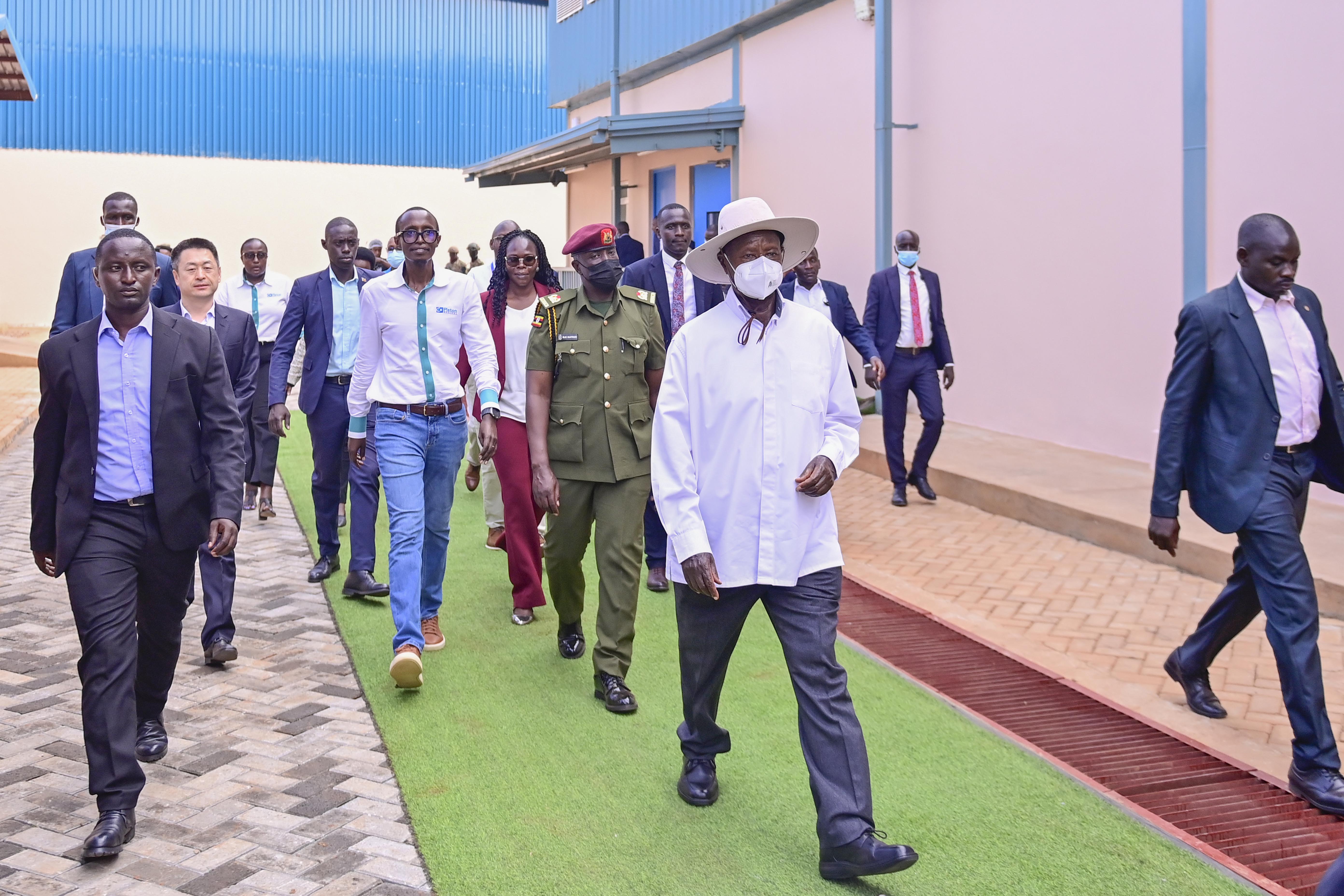 Museveni Launches Piston Medical, Hails Uganda’s Industrial Growth