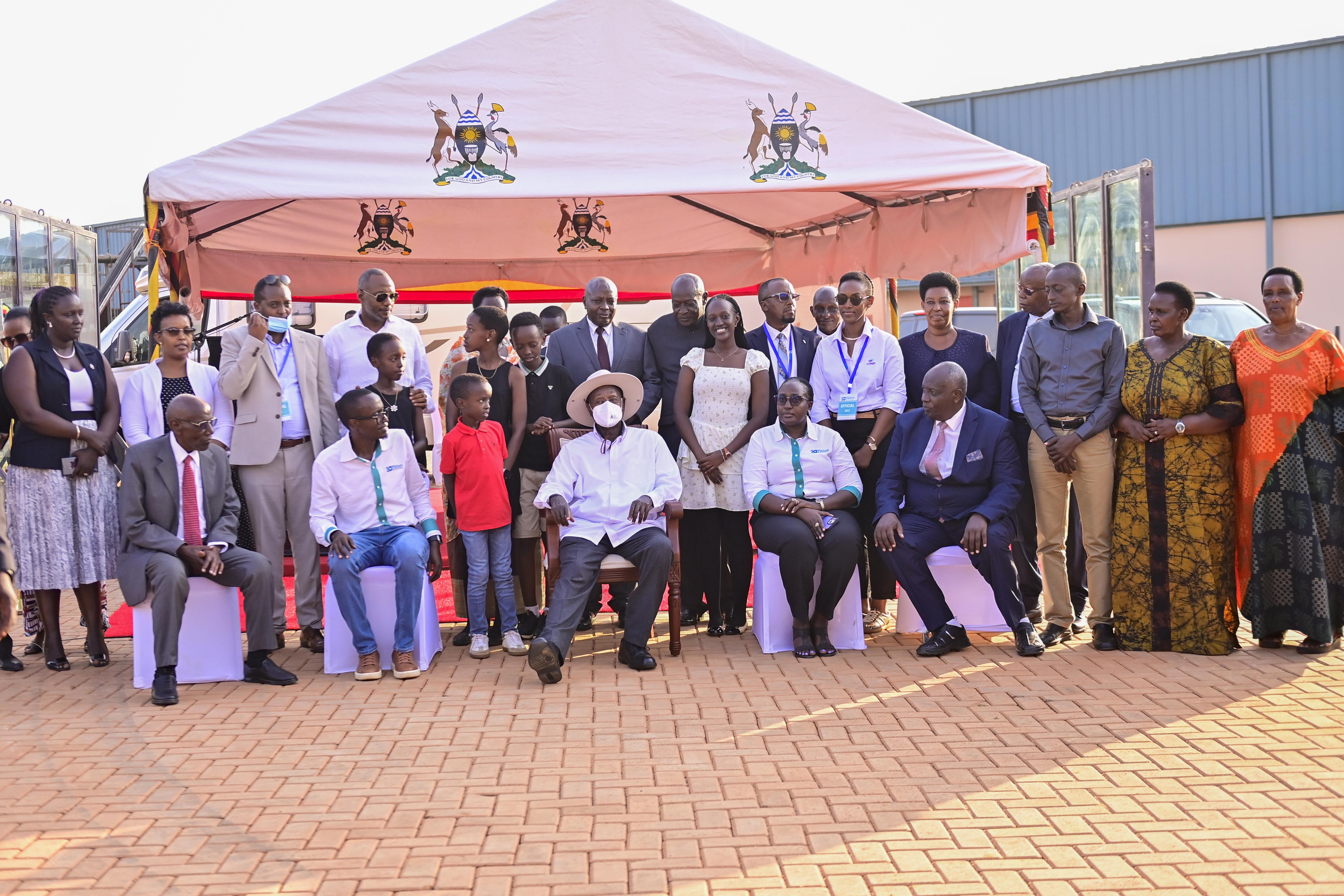 Museveni Launches Piston Medical, Hails Uganda’s Industrial Growth