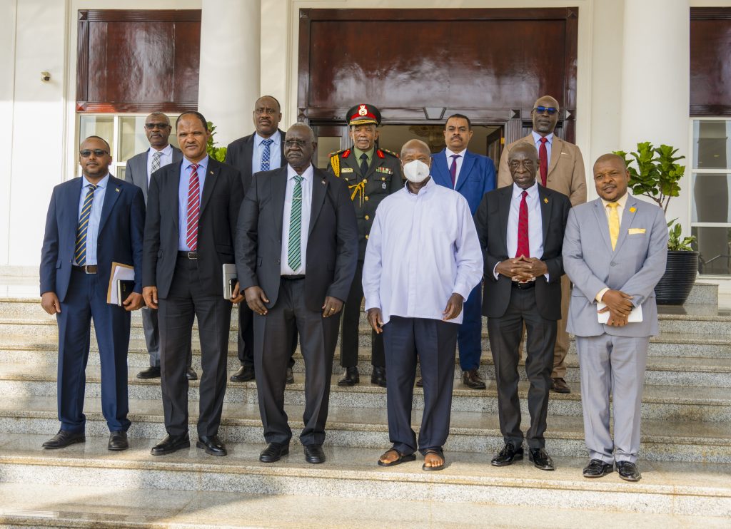 Museveni Meets Malik Agar Over Sudan Situation