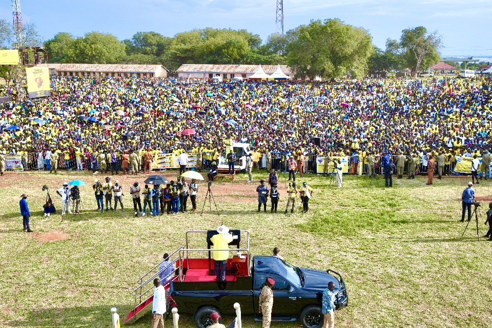 Museveni Opens West Nile Campaigns With Call for Unity, Wealth, and Peace
