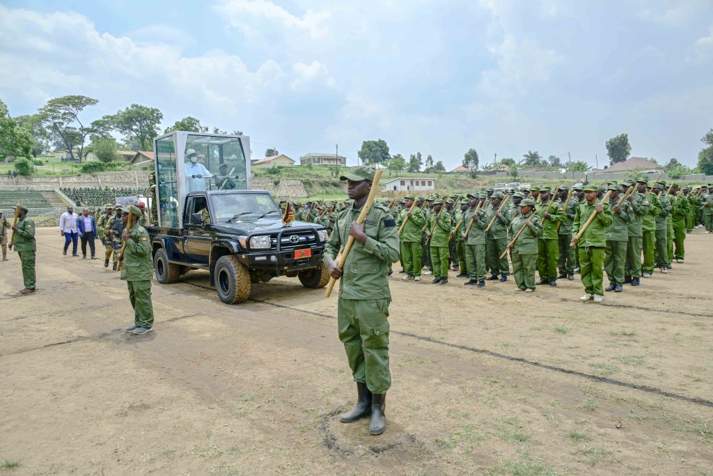 Museveni Passes Out Over 1,370 Teachers After Patriotism Training