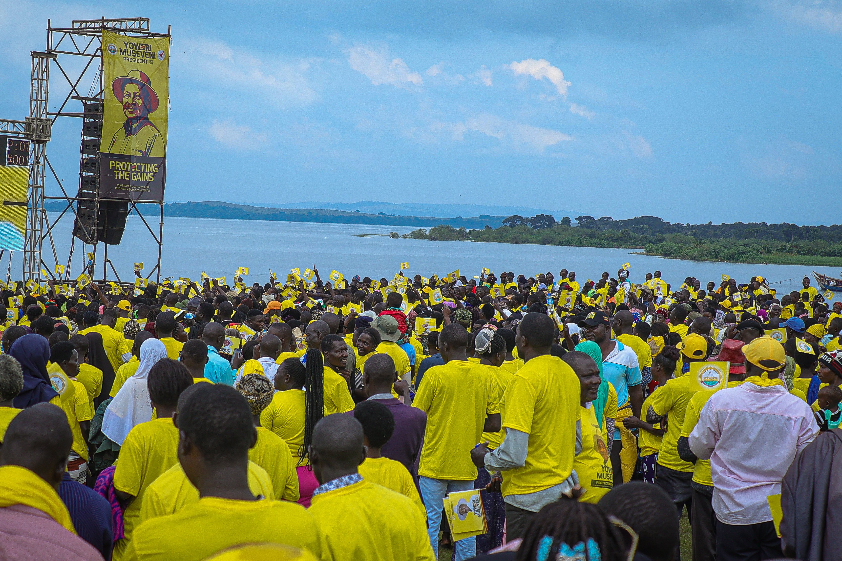 Museveni Pledges Electricity Connectivity, New Constituency for Buvuma District 