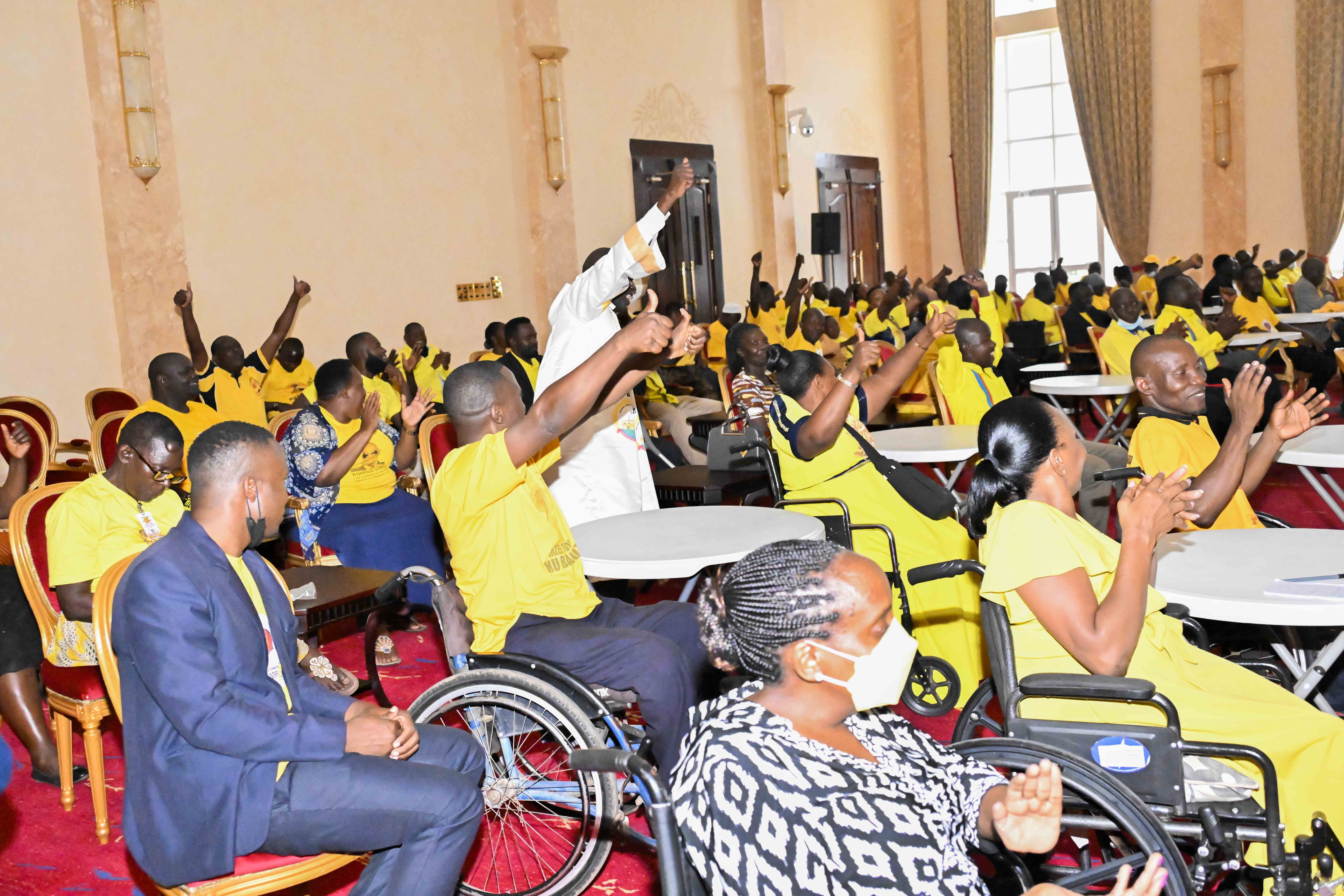 Museveni Pledges Shs300 Million Annually to Empower PWDs in Kampala