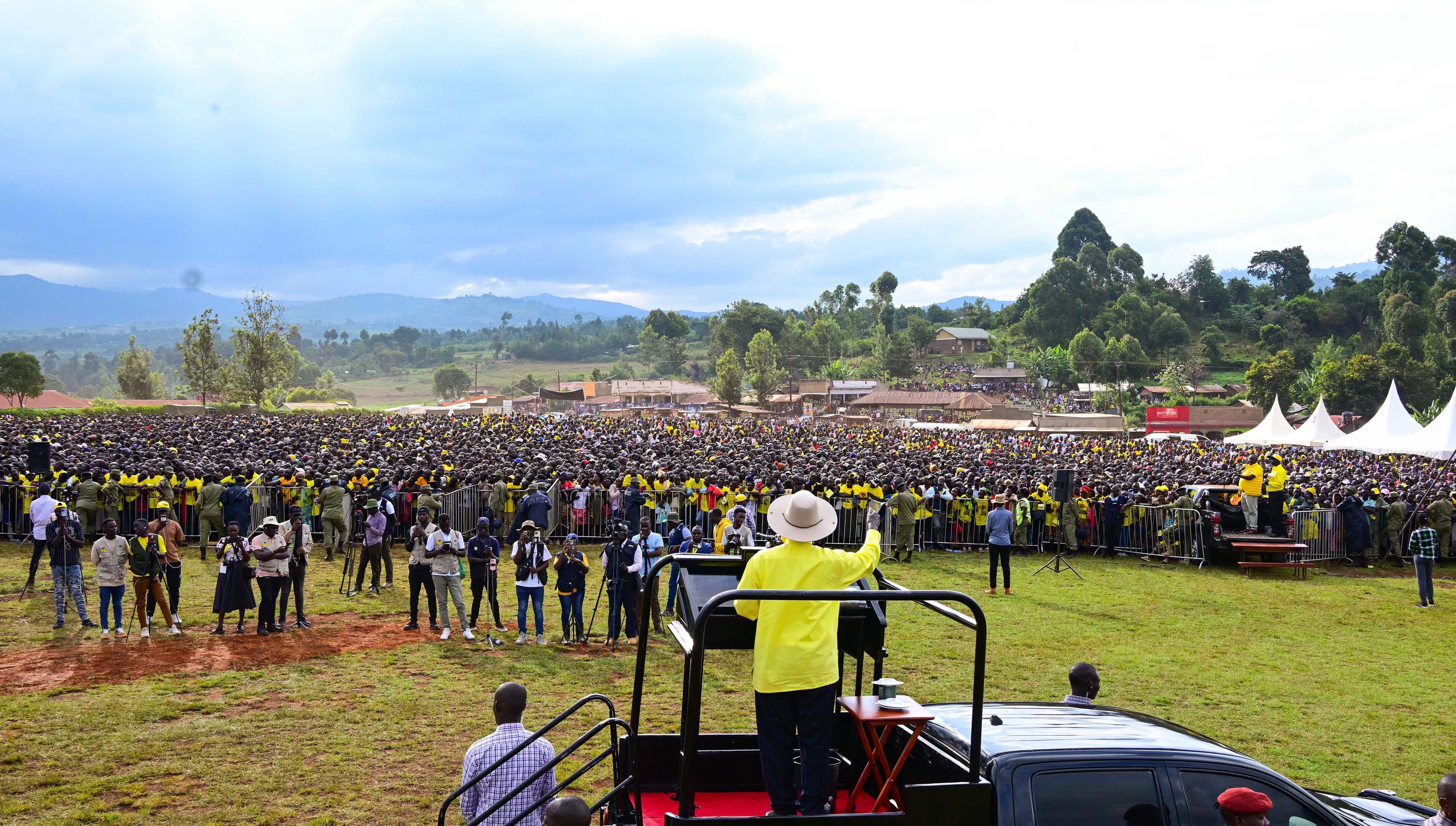 Museveni Pledges Stronger Disaster Response, Calls for Smart Living with Mount Elgon