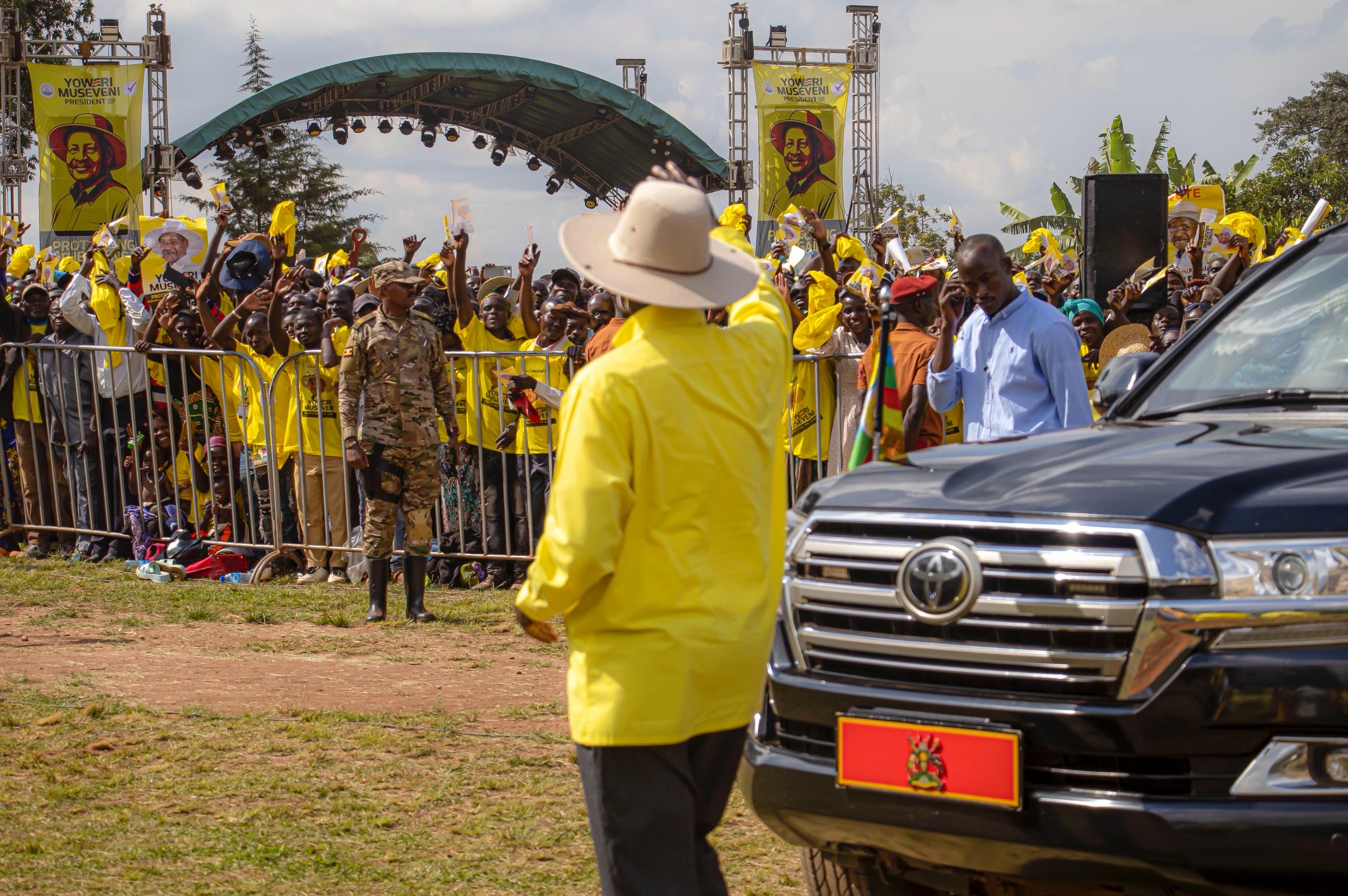 Museveni Pledges to Fix Zombo Roads, Expand Services as NRM Woos West Nile