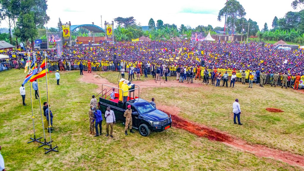 Museveni Pledges to Fix Zombo Roads, Expand Services as NRM Woos West Nile
