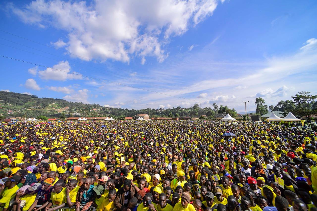 Museveni Presents NRM Manifesto in Kabale, Urges Households to Fight Poverty