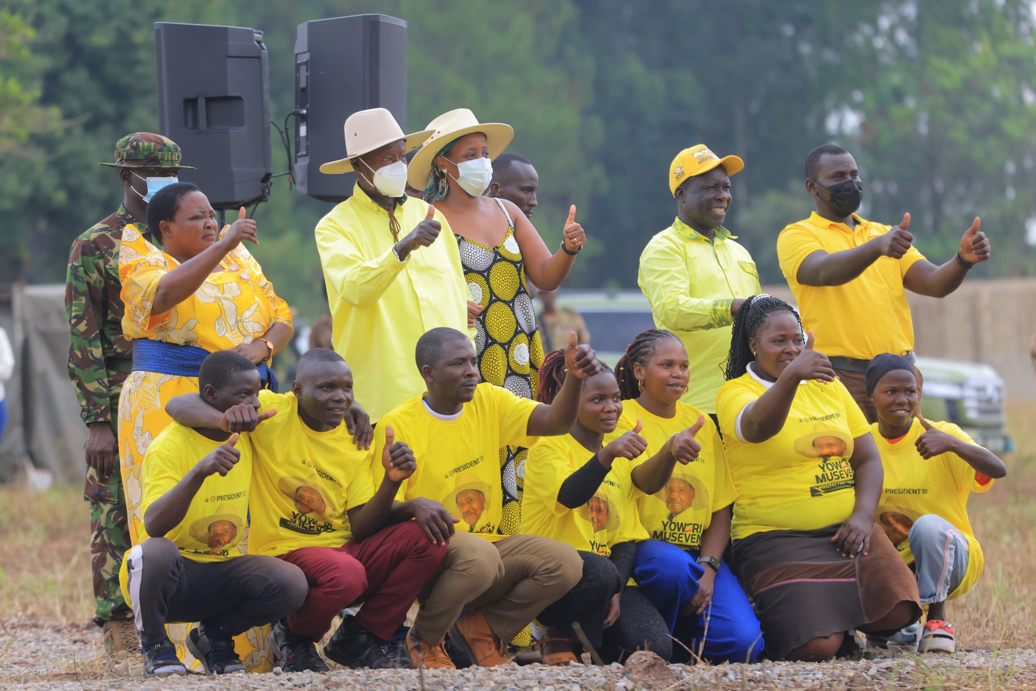 Museveni Promises Better Health, Power Access to People of Kiryandongo