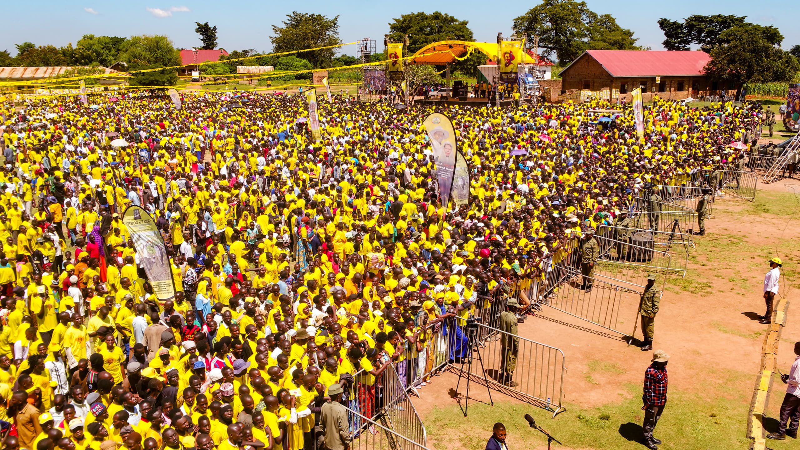 Museveni Pushes Fresh Mandate in Buyende District