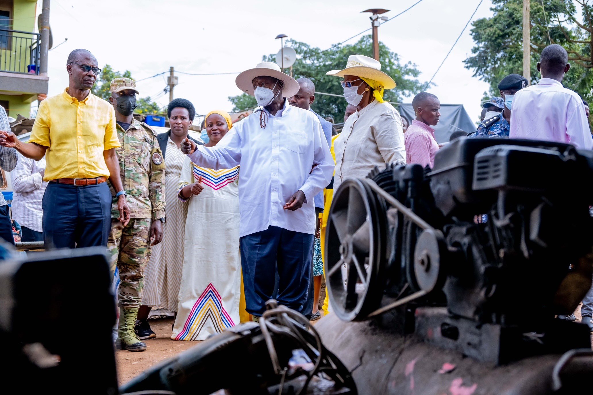 Museveni Rallies Kampala Mechanics to Join Wealth Creation Drive