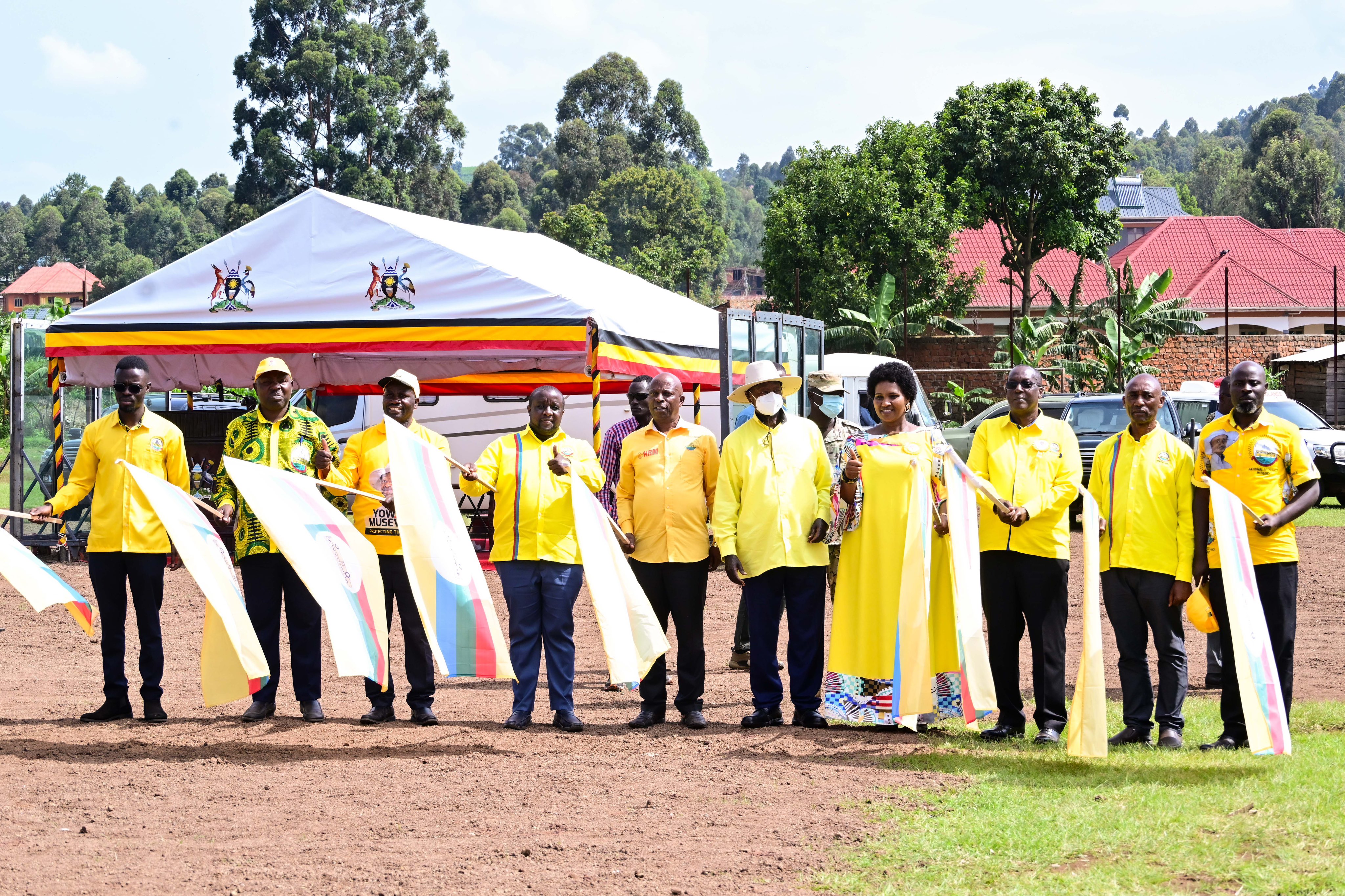 Museveni Rallies Residents in Western Uganda to Protect the Gains